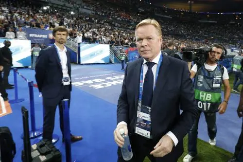Koeman is boos na nederlaag van Oranje