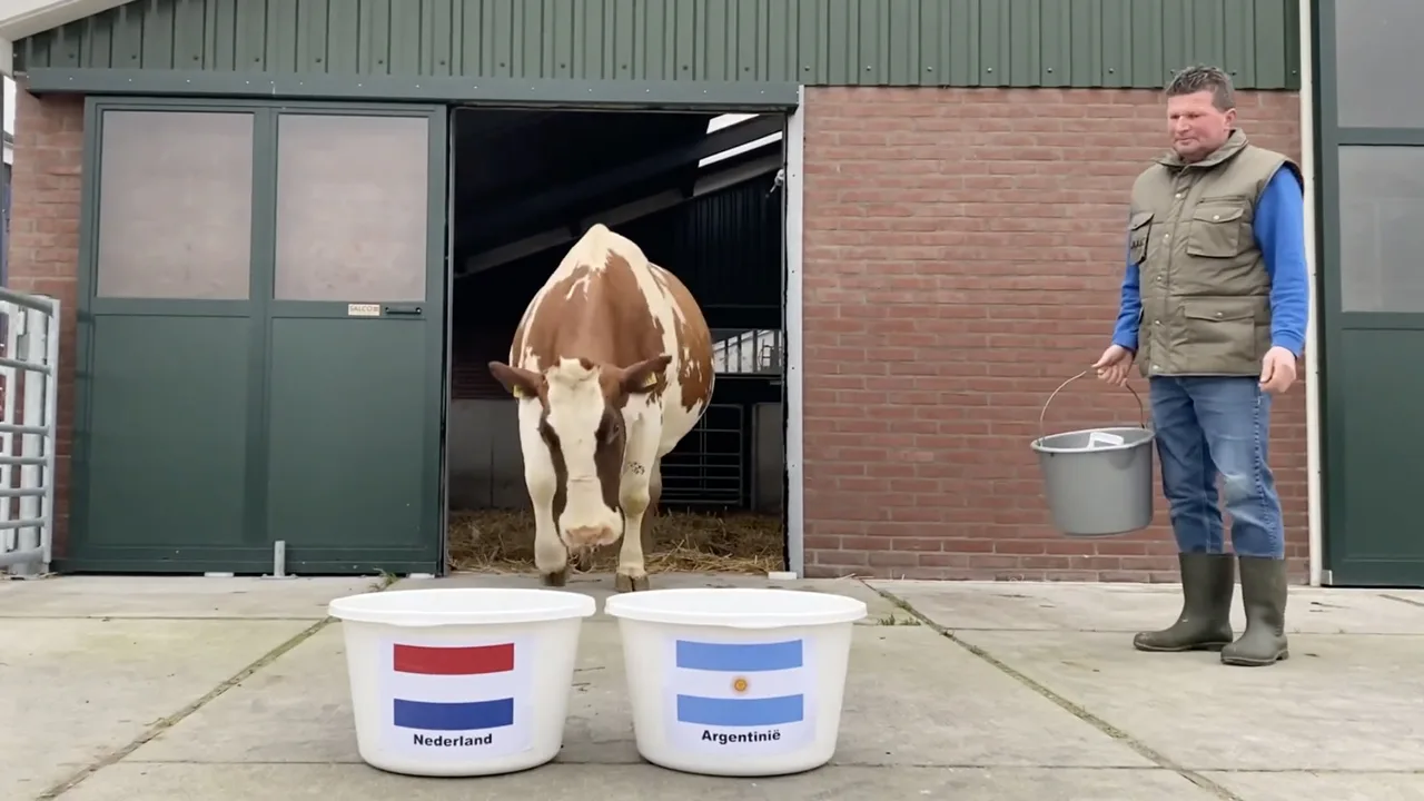 Koe voorspelt winnaar van WK-kwartfinale tussen Nederland en Argentinië
