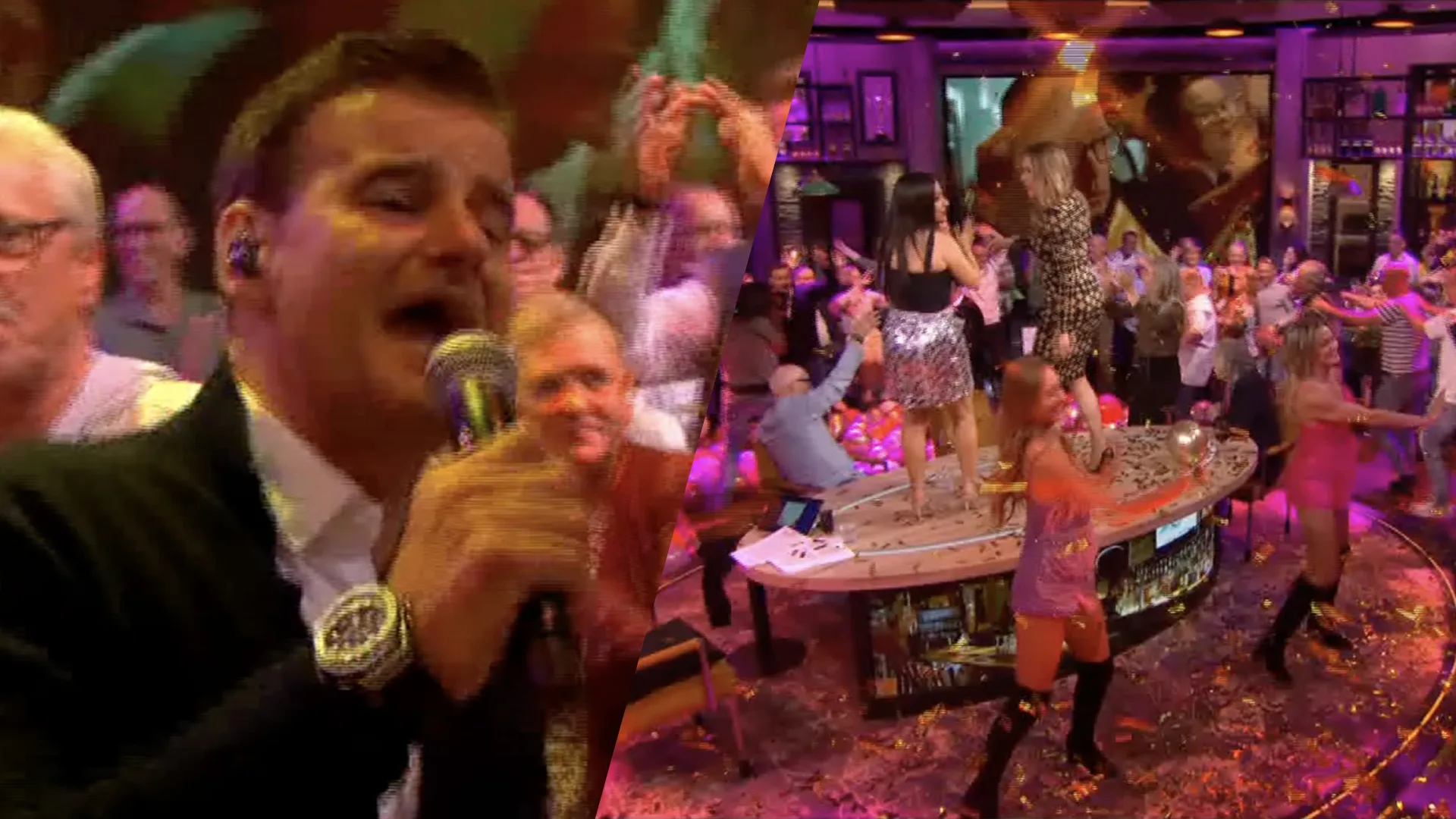 Wilfred zingt 'Zomaar Een Avond In De Kroeg' vrijdagavond bij De Oranjewinter!