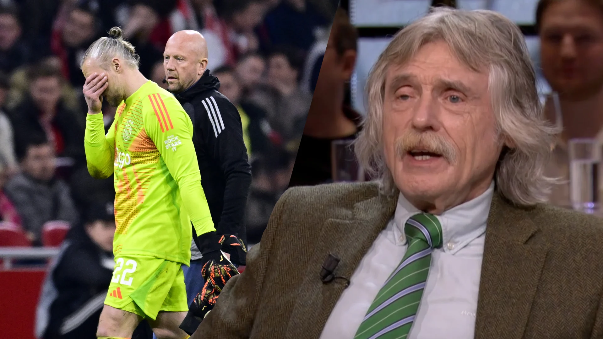 Johan oordeelt hard richting Ajax na uitvallen Pasveer: 'Hoe is het in godsnaam mogelijk?!'