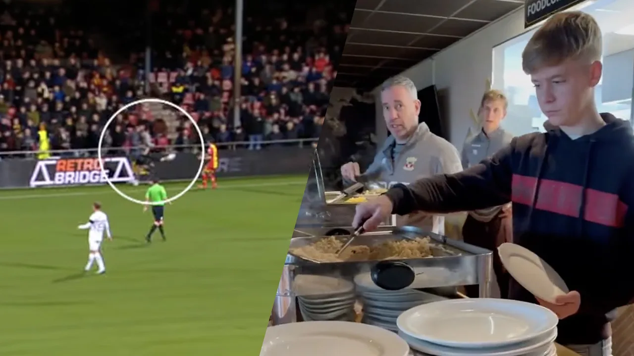 Video: Ballenjongen die Go Ahead Eagles aan goal hielp in het zonnetje gezet