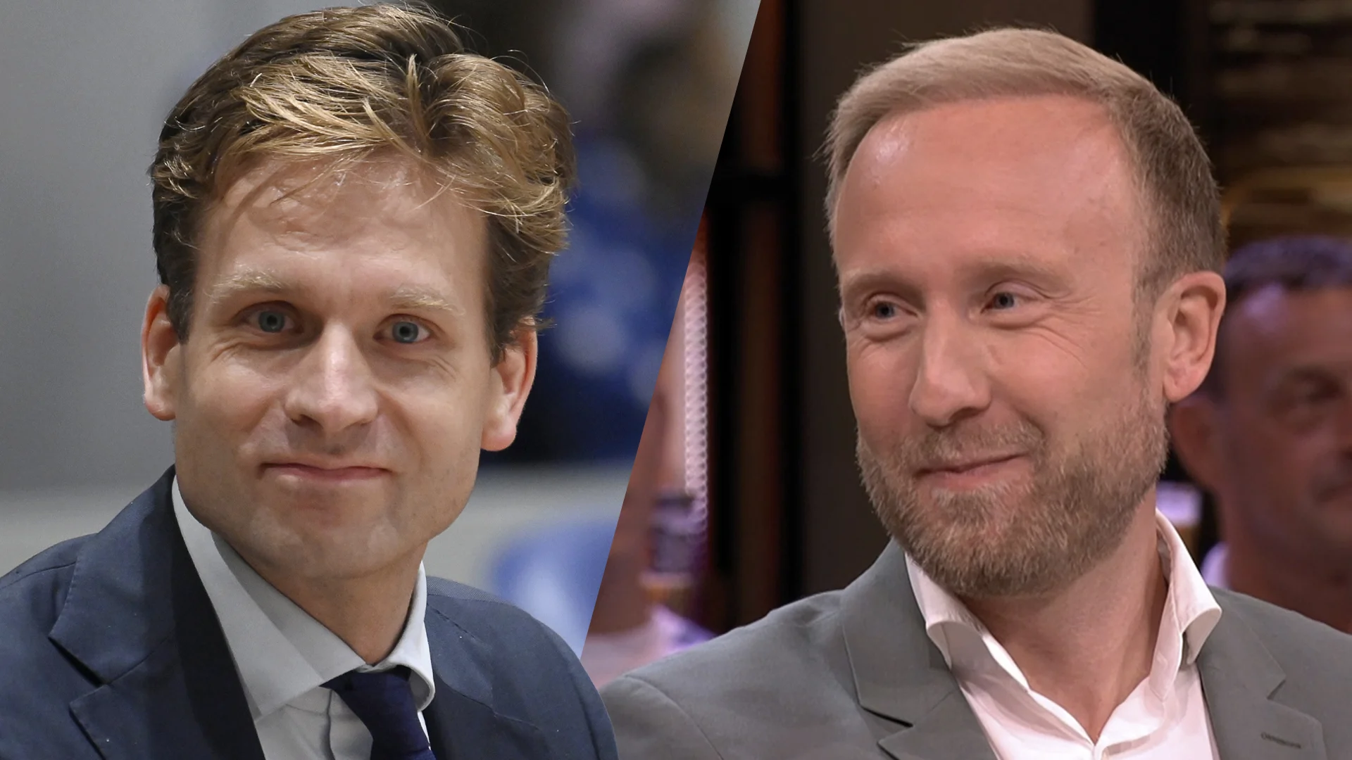 Vincent Karremans en Raymond Mens woensdag aan tafel bij Vandaag Inside