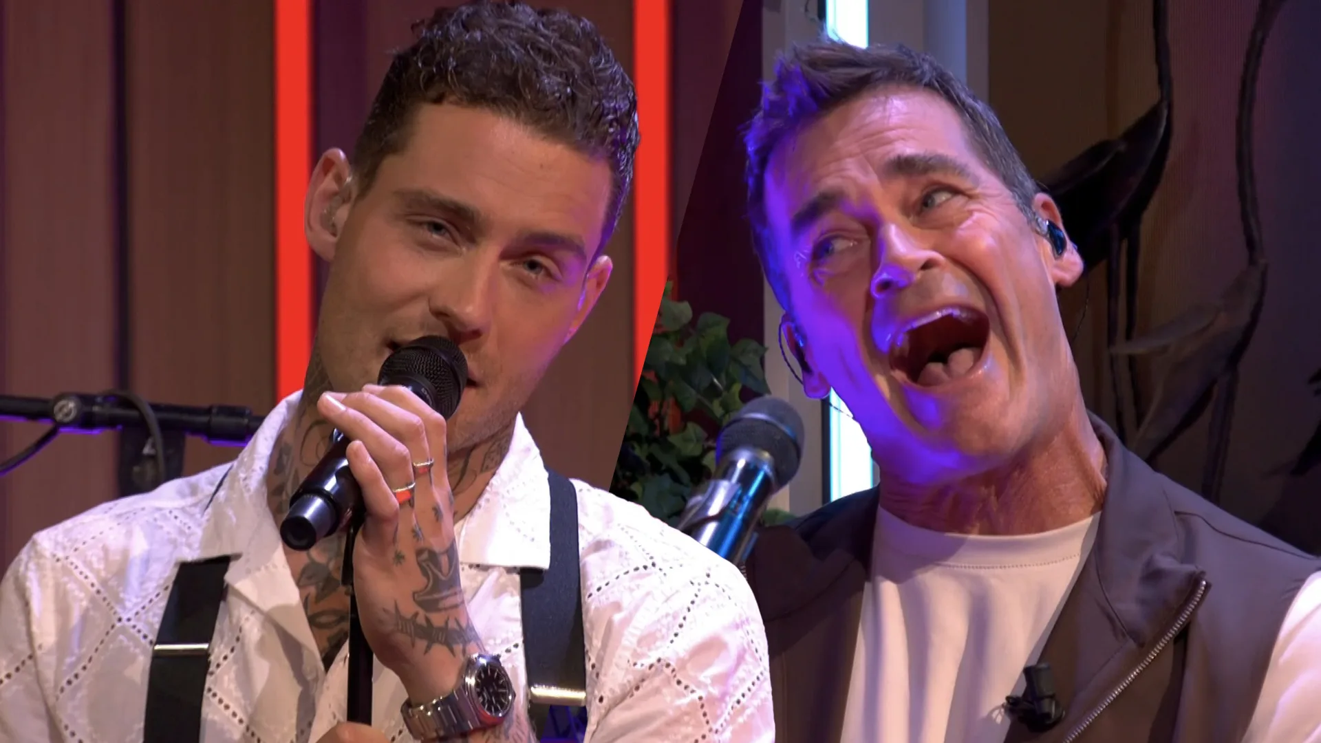 Douwe Bob en Jeroen van der Boom openen De Oranjezondag met 'Zij Gelooft In Mij'