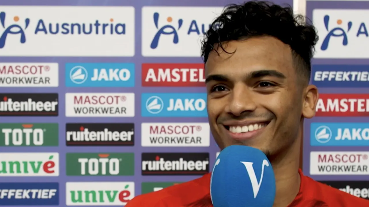 Wijndal wil alles spelen: 'Maar als de trainer me wisselt, denk ik wel dat ik er uit moet!'