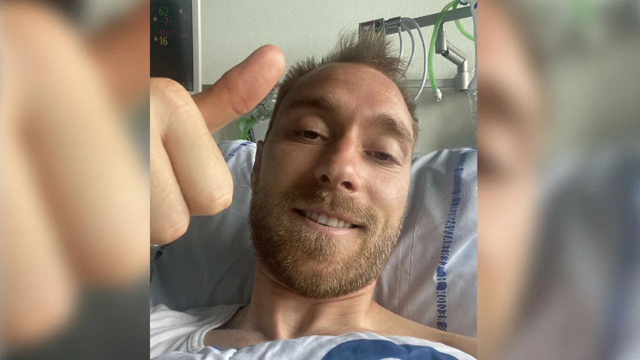 Christian Eriksen laat voor het eerst sinds hartstilstand van zich horen op Instagram