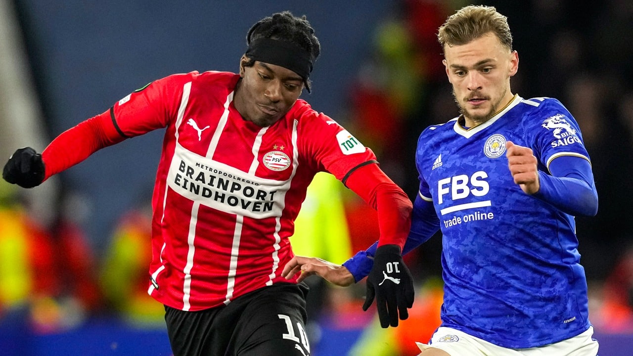 SAMENVATTING: Leicester City - PSV (Kwartfinale Conference League)