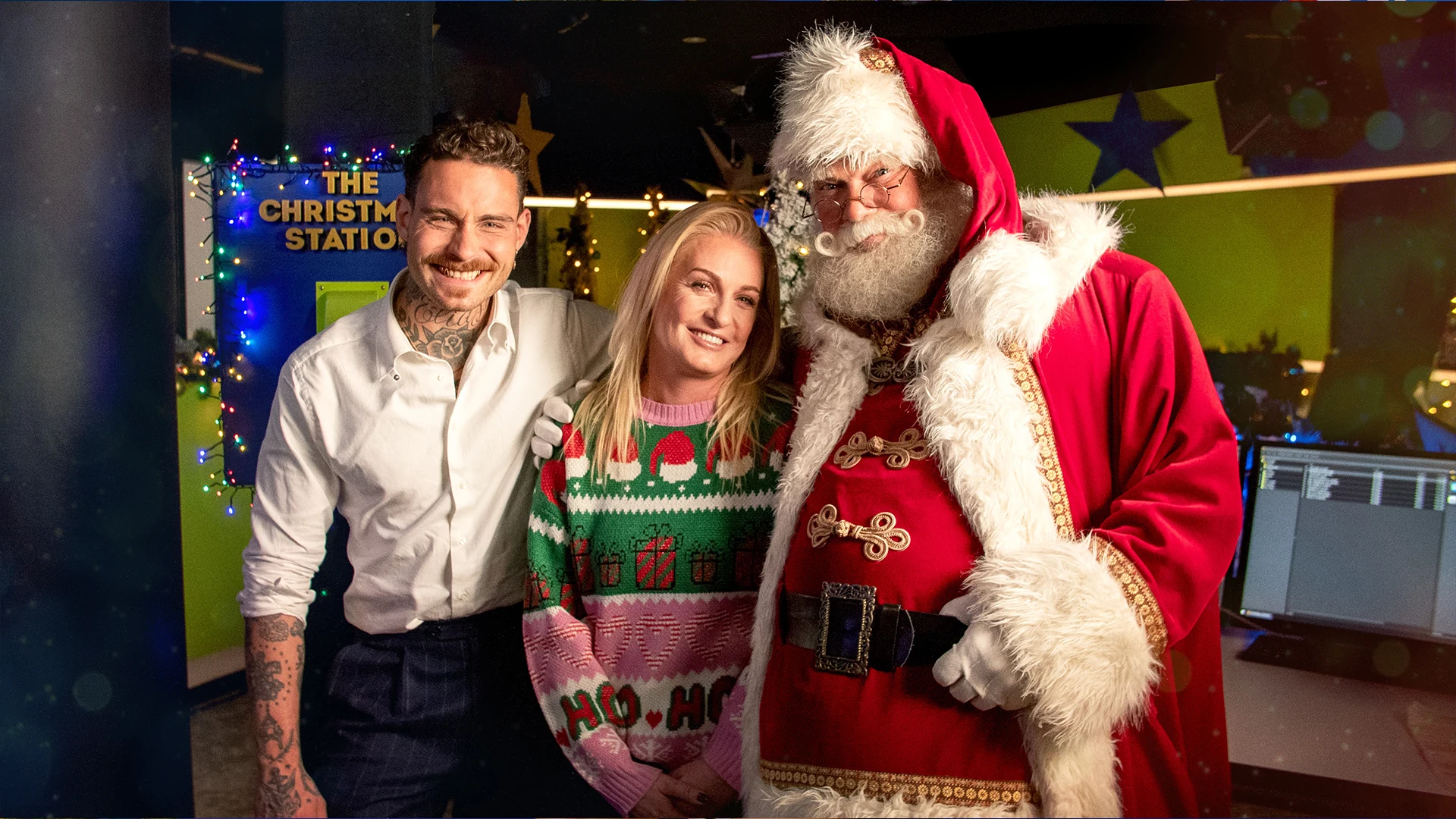 Douwe Bob en Miss Montreal openen The Christmas Station!