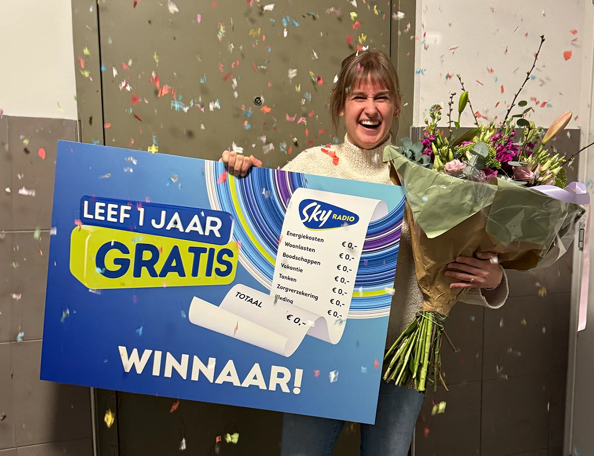 Christel won 1 jaar gratis leven en dit deed ze met het geld