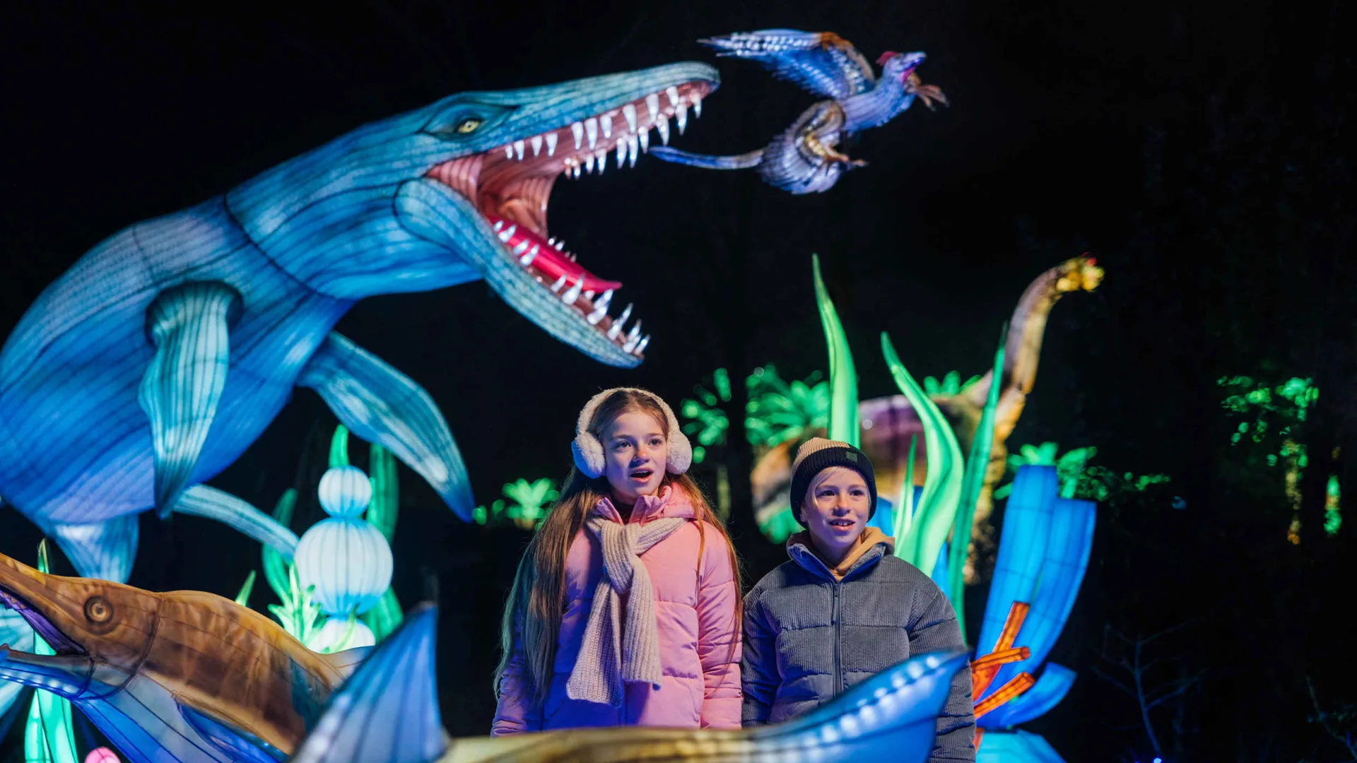 Win tickets voor Light Safari in Safaripark Beekse Bergen