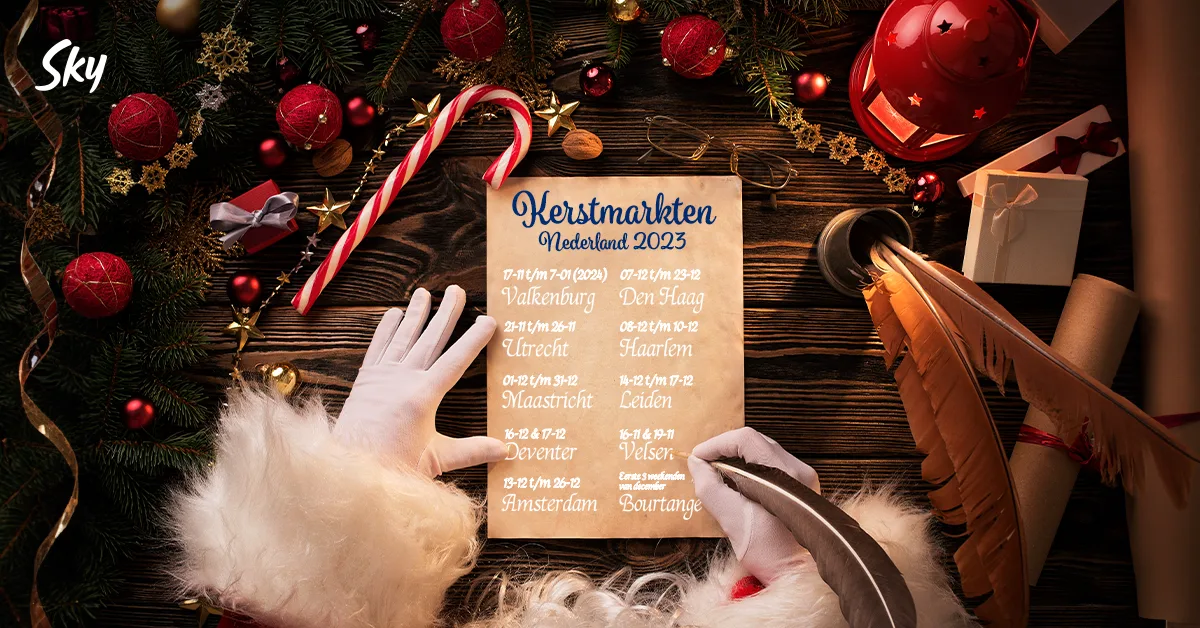 Deze 10 Nederlandse kerstmarkten wíl je bezoeken!