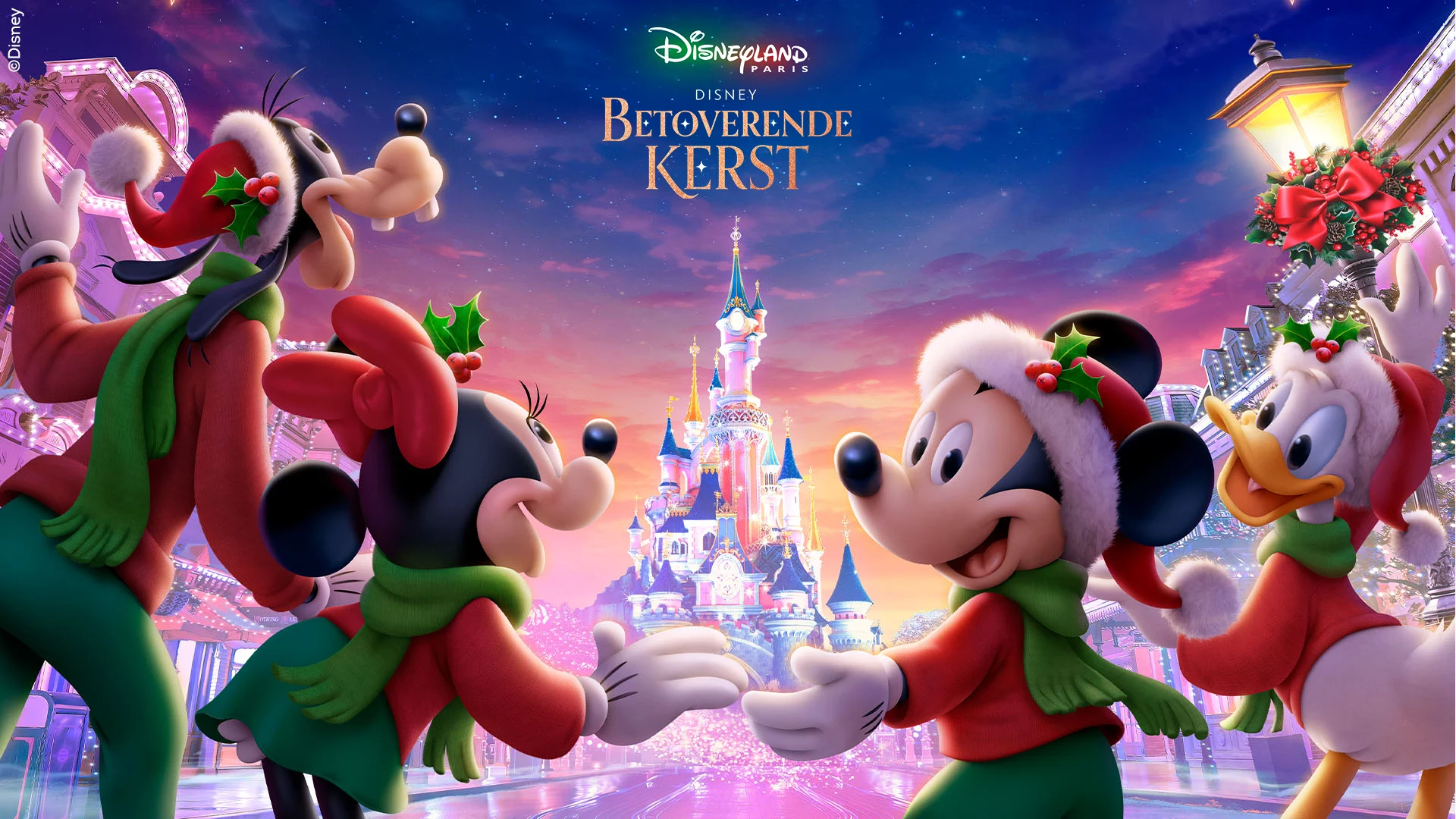 Win een betoverende kerst in Disneyland® Paris