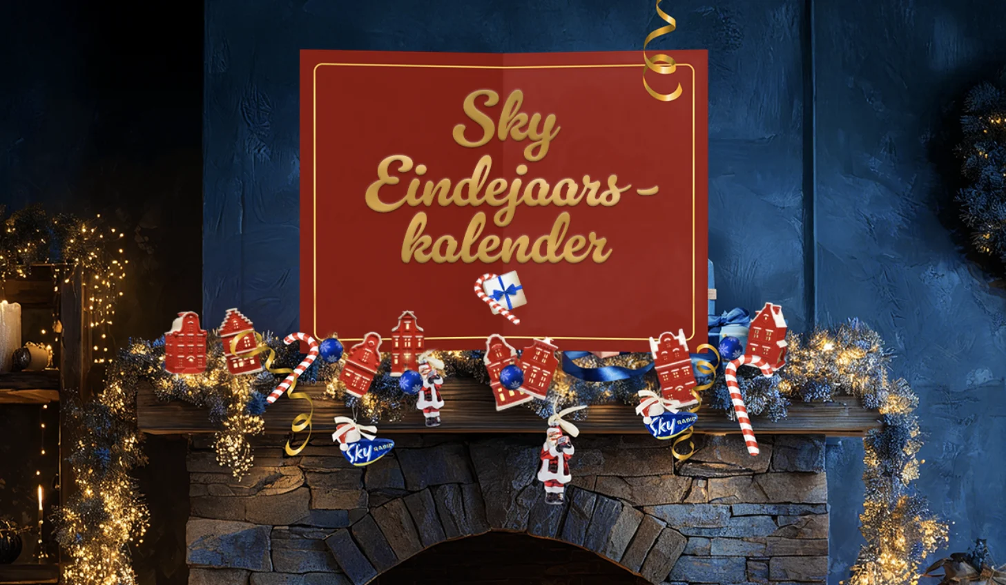 De Sky Eindejaarskalender: elke dag kans op prijzen van de Postcode Loterij