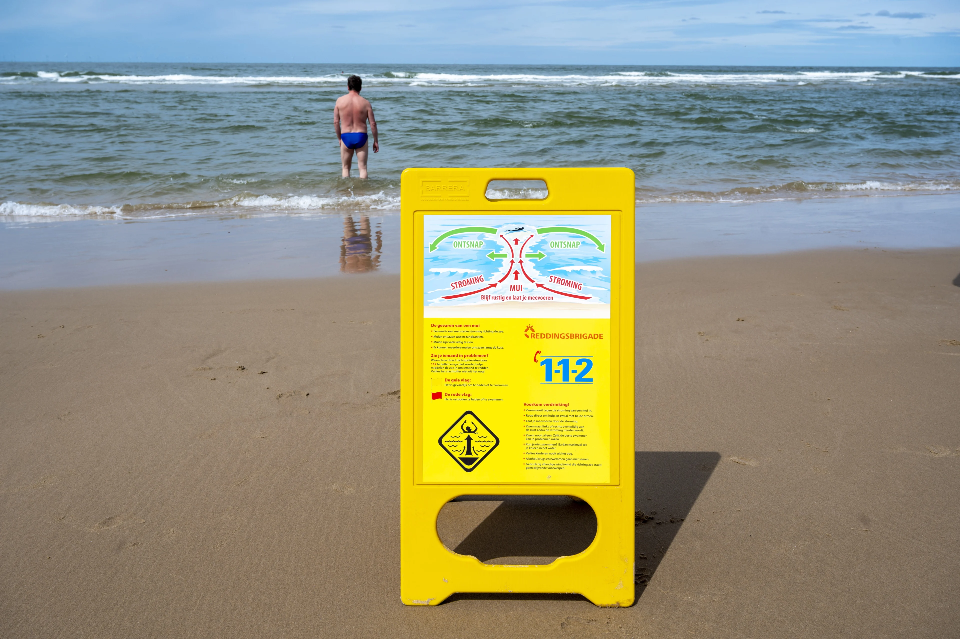 Drukke dag voor reddingsbrigade, zoekactie naar vermiste zwemmer Katwijk gestopt