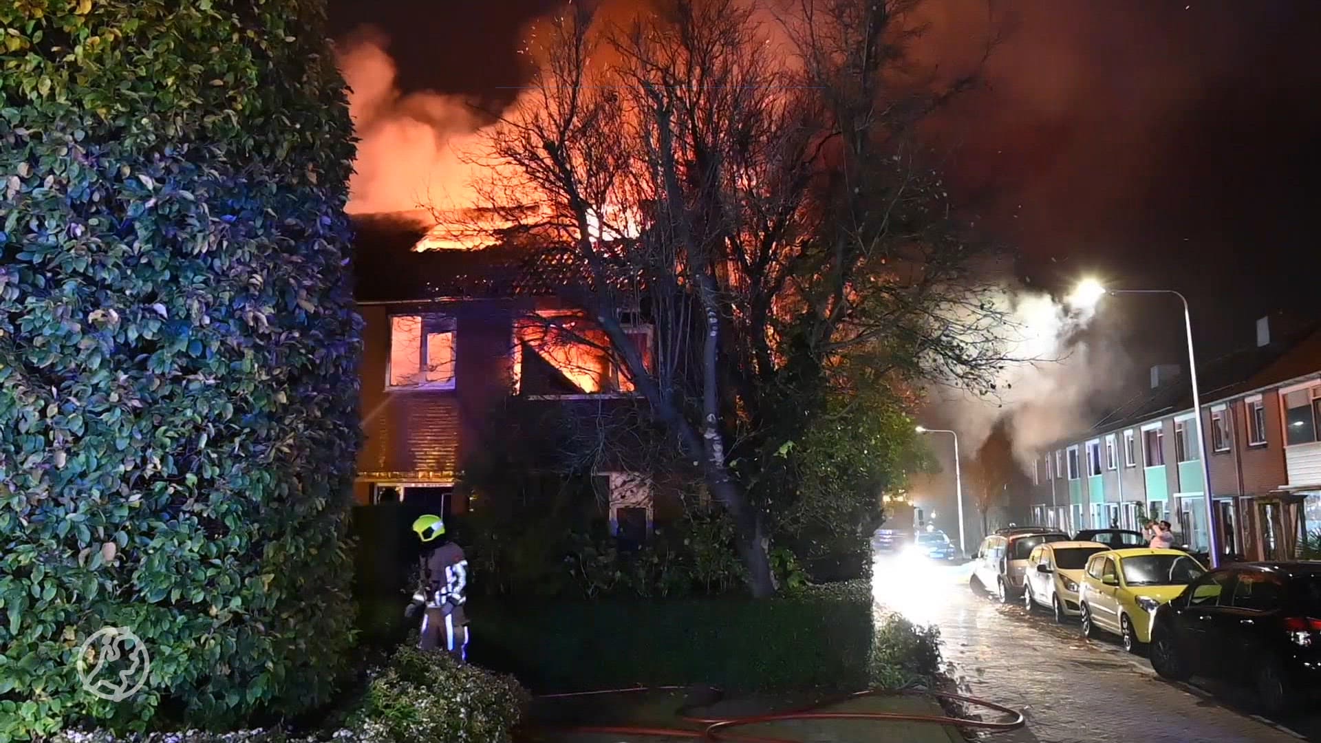 Dode gevonden na woningbrand Roelofarendsveen