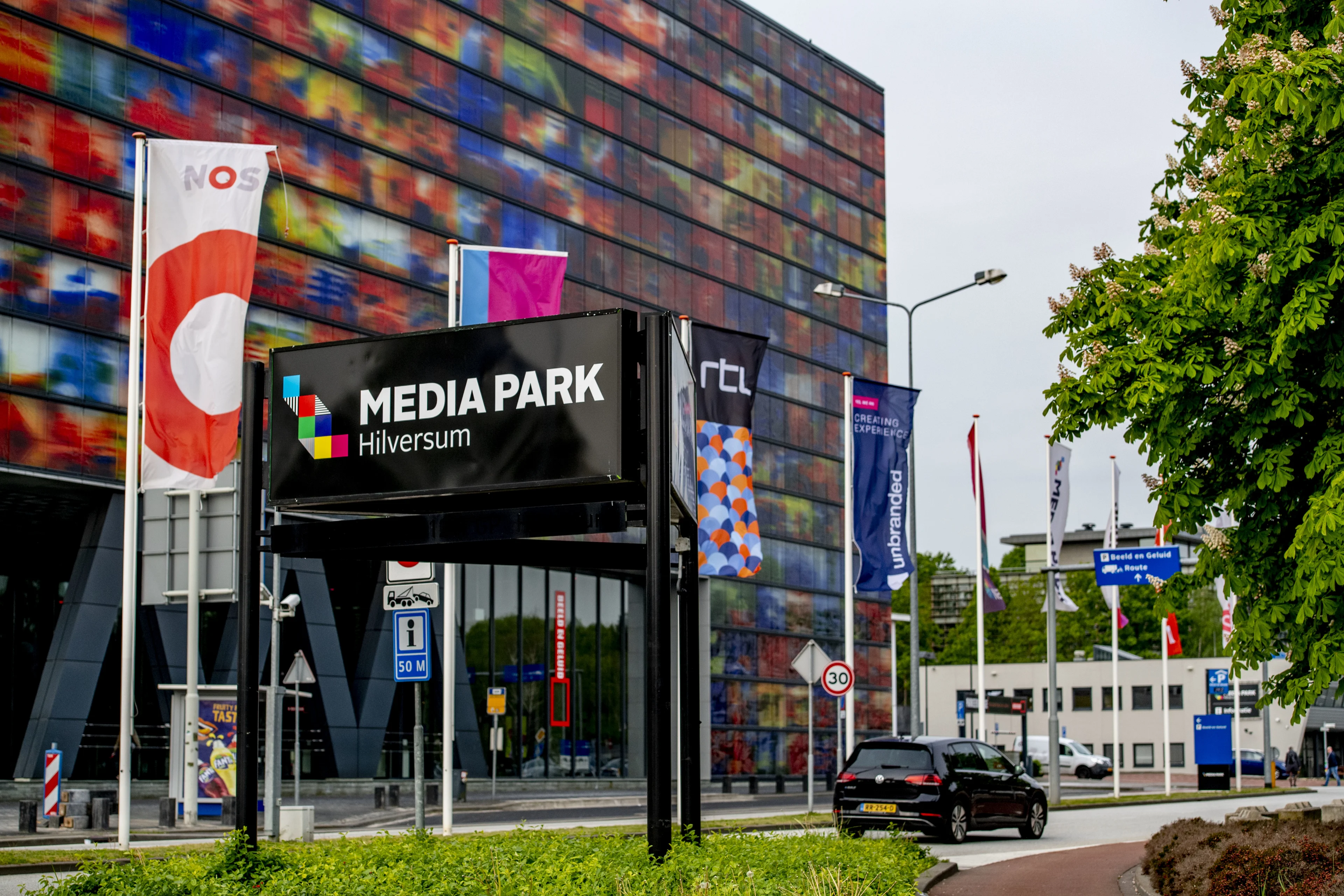 Kermisexploitanten voeren actie op Mediapark