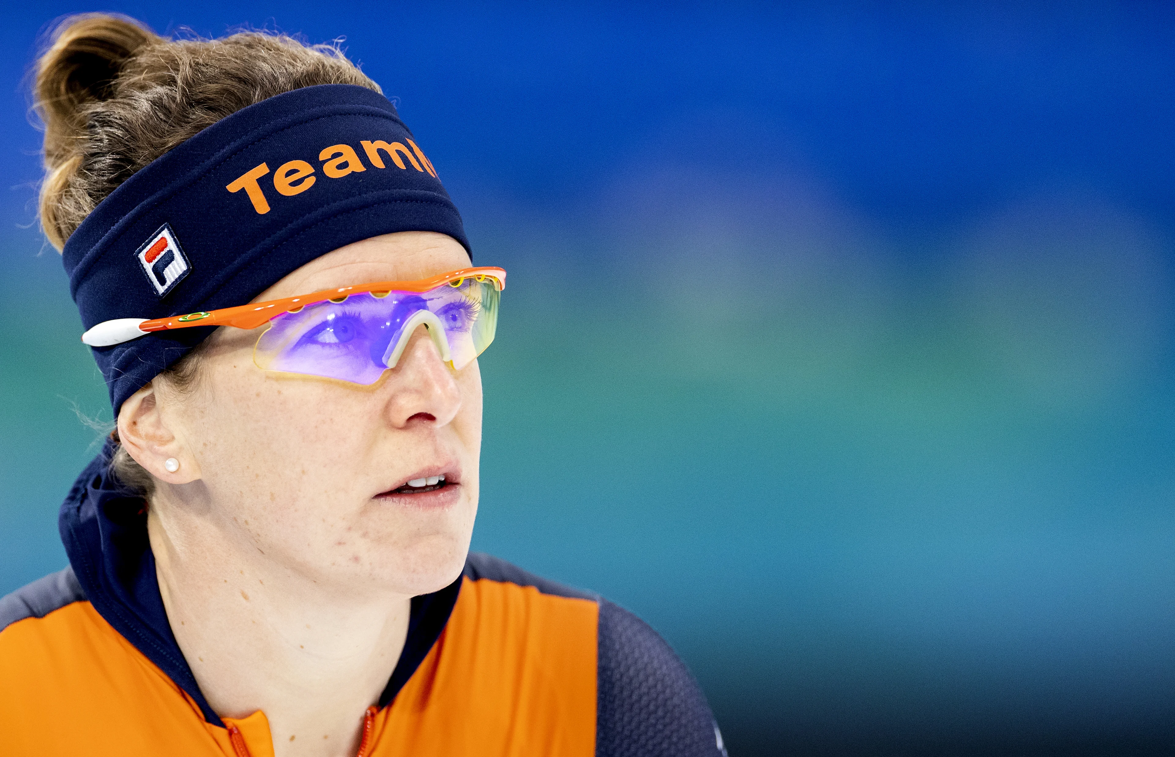 Ireen Wüst krijgt de schrik van haar leven tijdens training in Peking