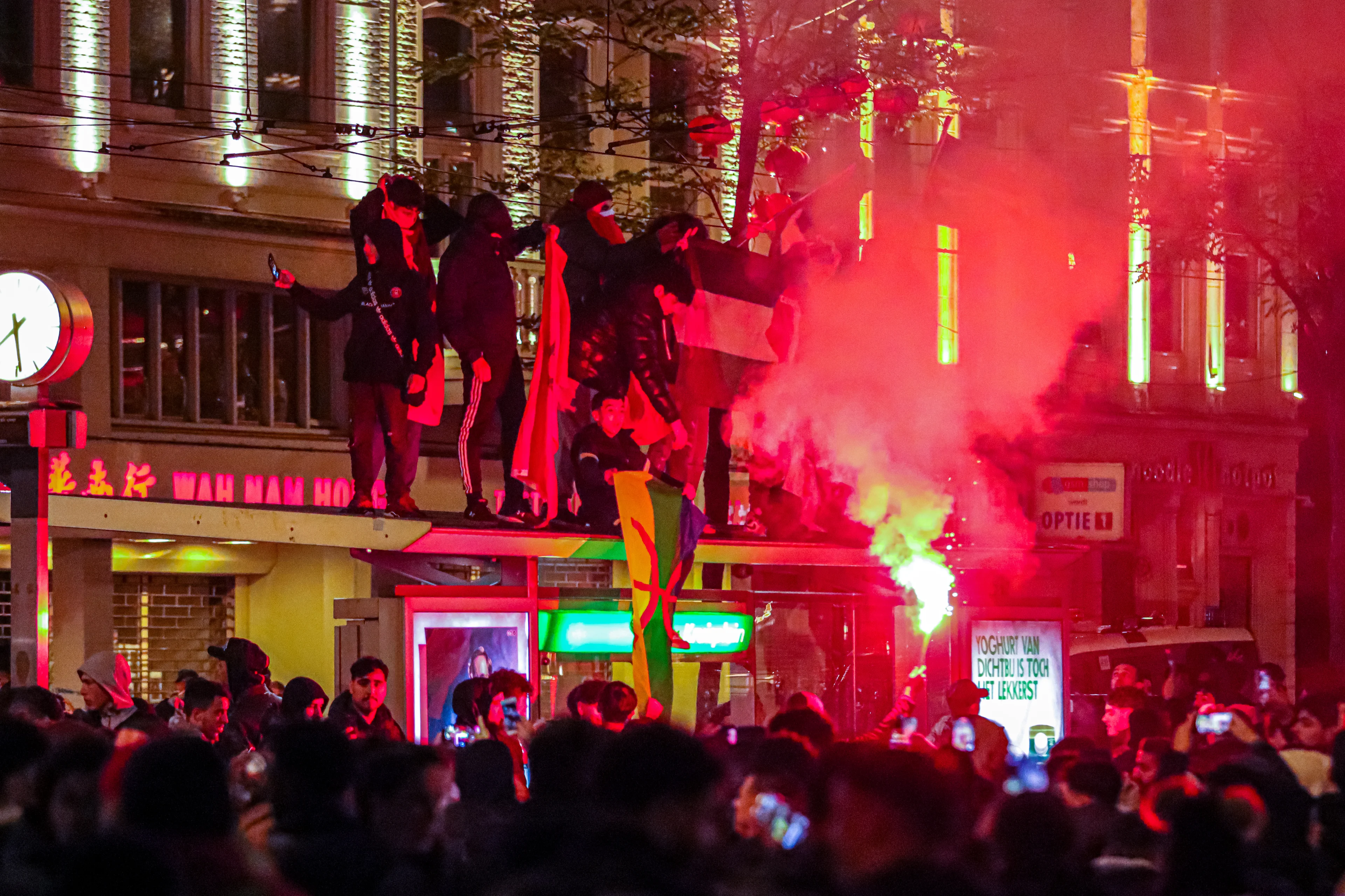 Verdachten geweld na overwinning Marokko tijdens volgende wedstrijd verhoord