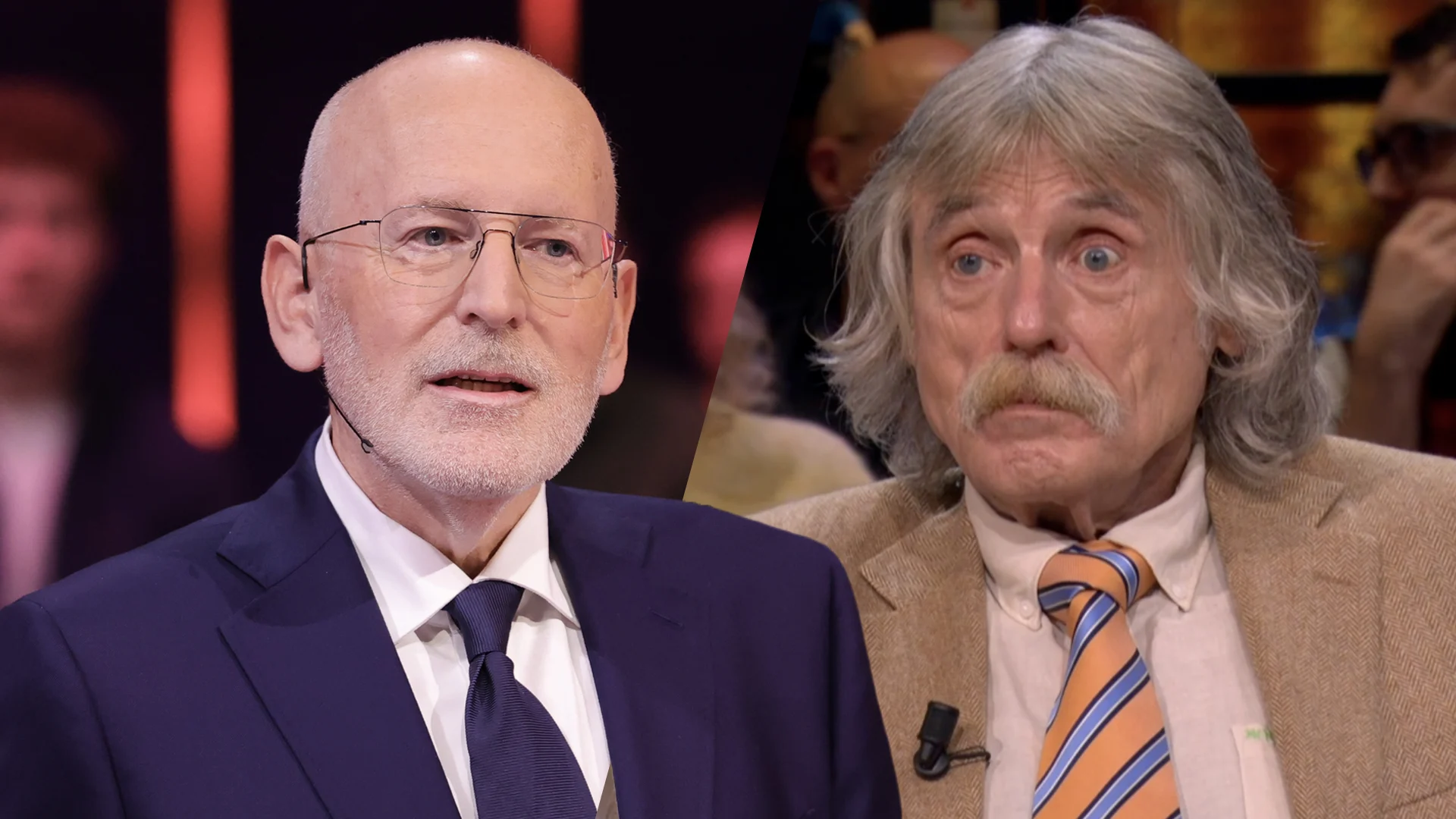 Johan Derksen reageert op aftreden Frans Timmermans als partijleider GroenLinks-PvdA