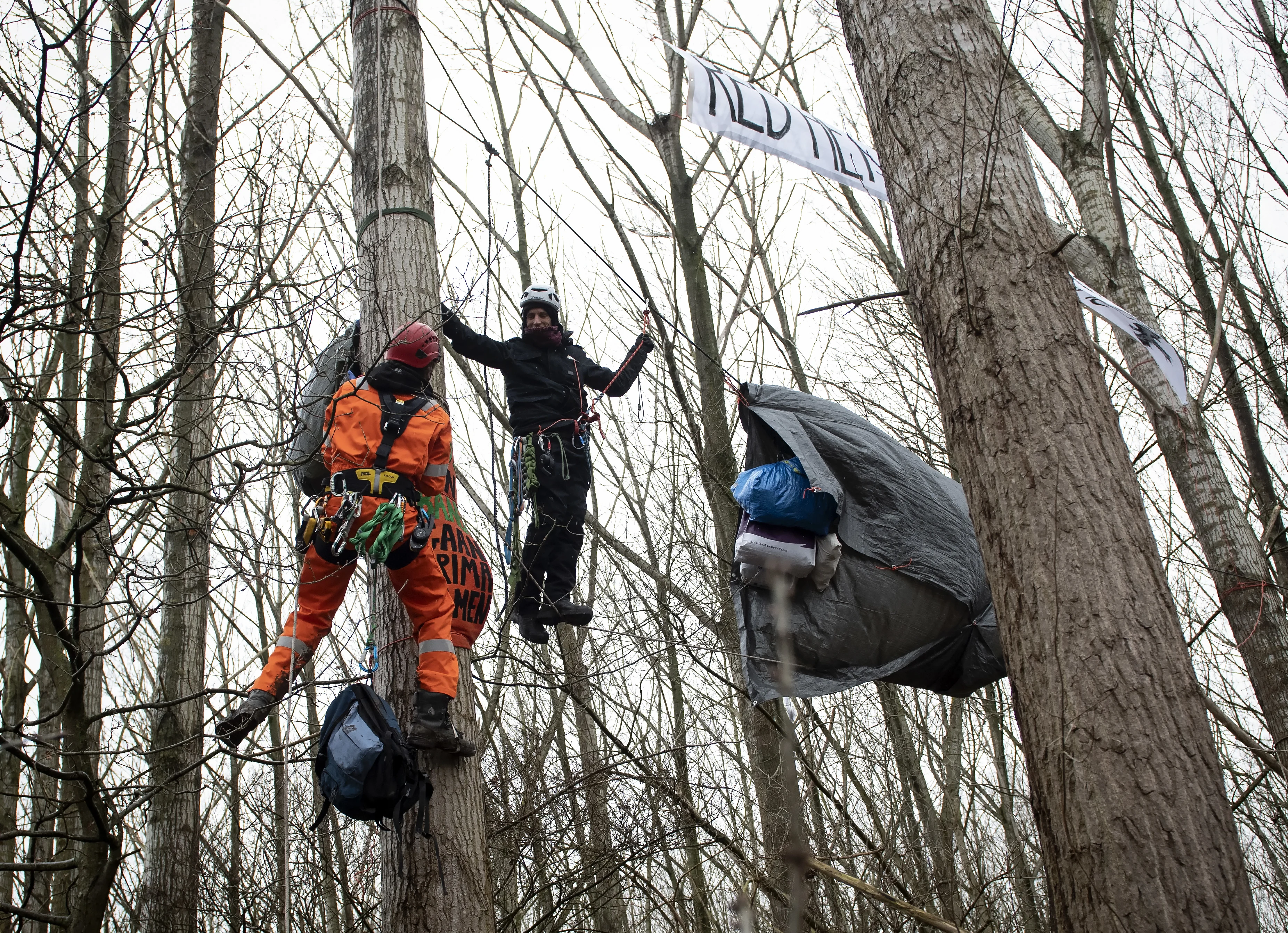 Bezetter Sterrebos opgepakt tijdens het plassen