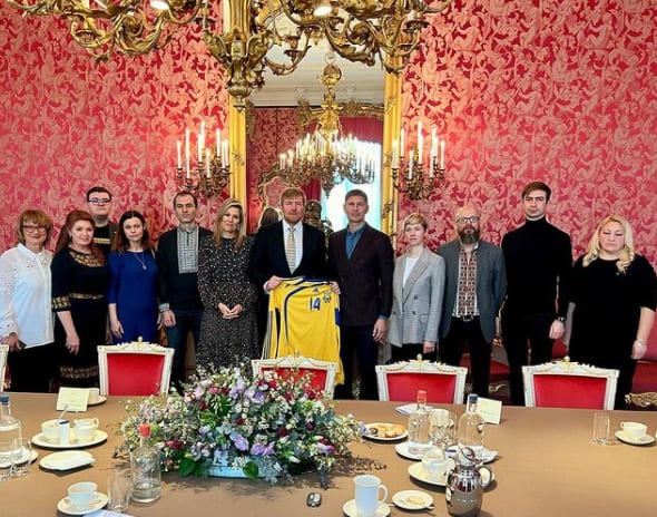 Koning Willem-Alexander belooft bezoek aan Oekraïne