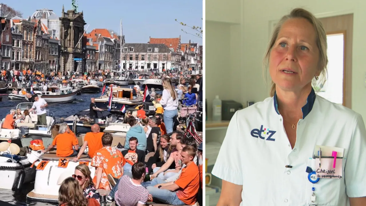 Zorgpersoneel verbijsterd over drukte op Koningsdag: 'Ik kan niet eens vrij nemen'