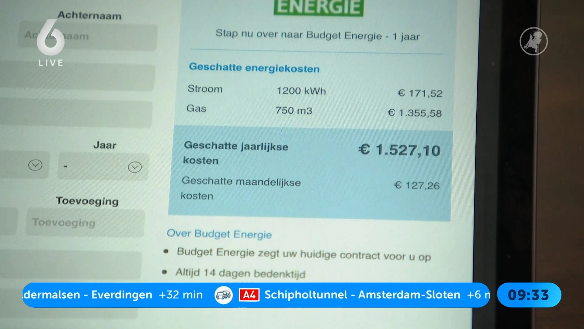 Massaclaim variabele energiecontracten van start