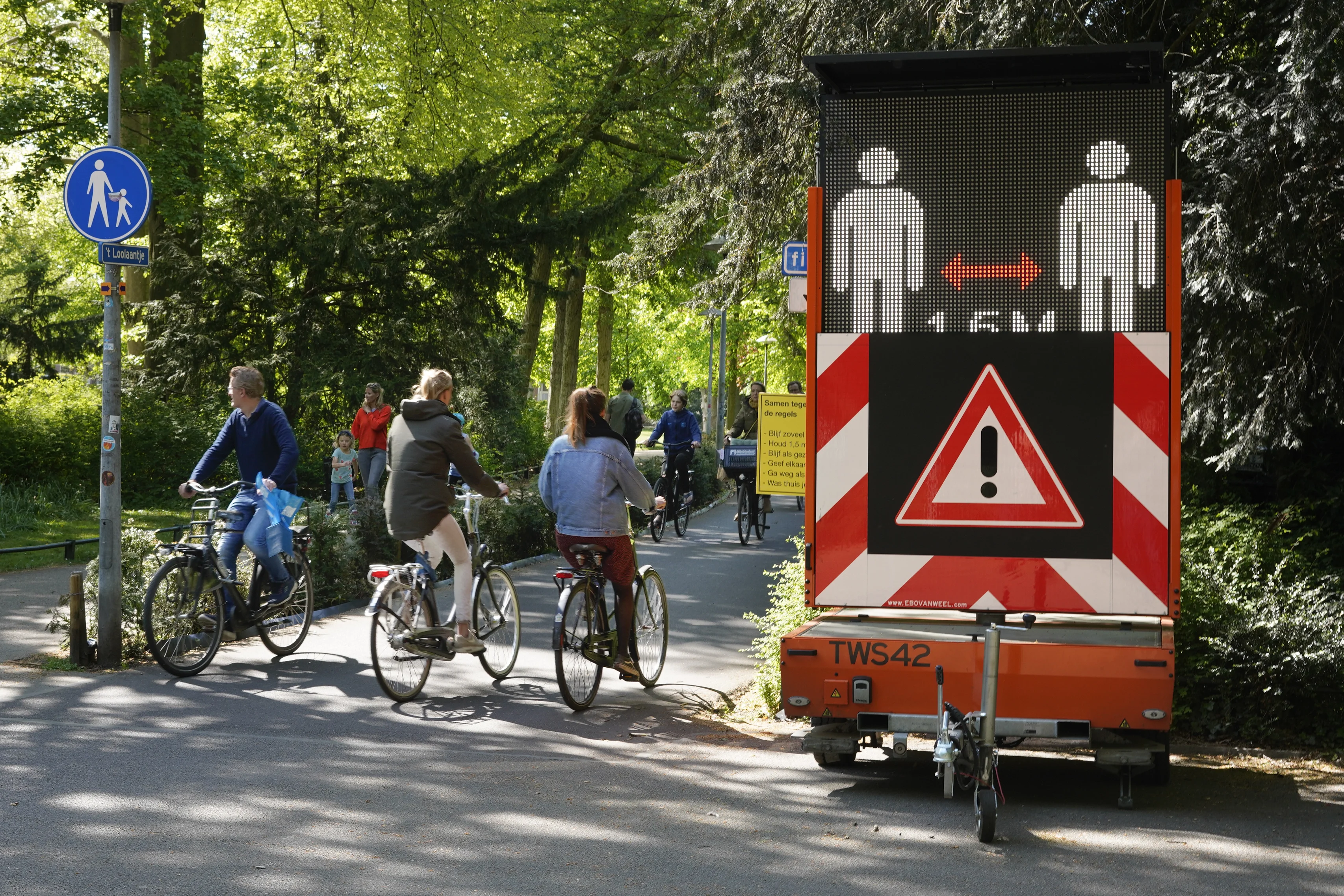Parken in Utrecht ontruimd vanwege drukte, vertrek verloopt rustig