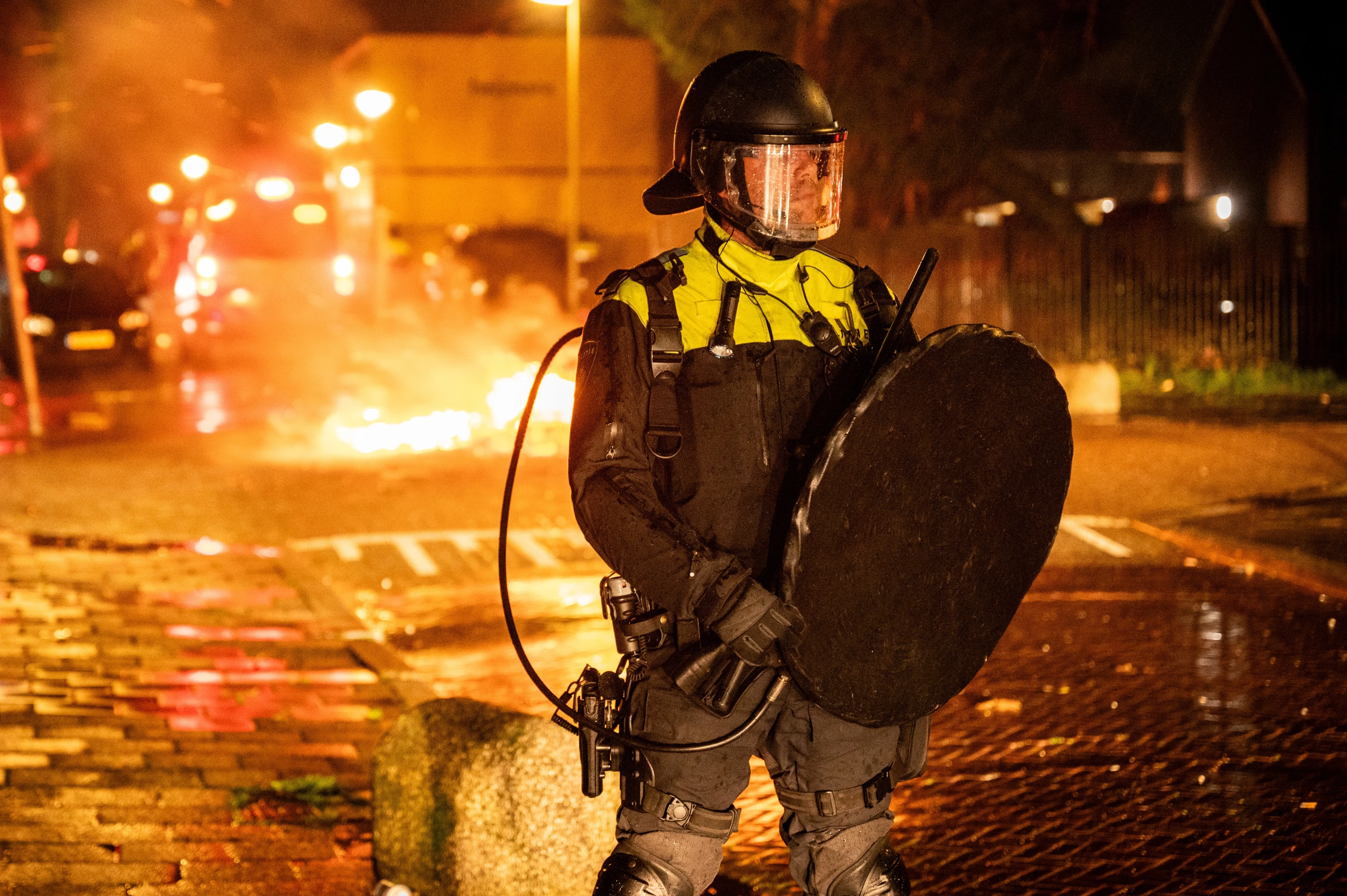 Korpschef: geweld tegen politie tijdens jaarwisseling was gepland