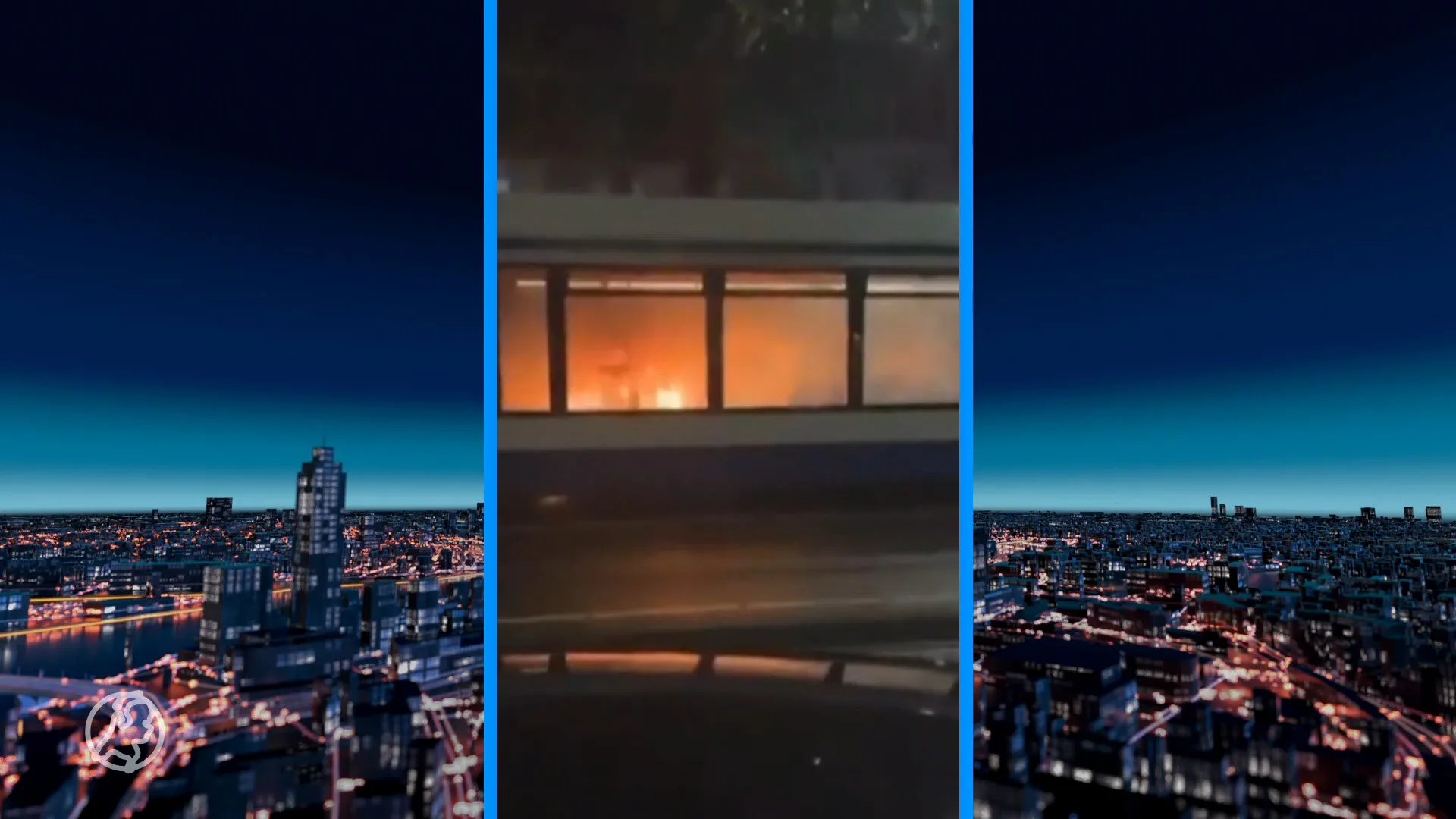 Honderden jongeren op straat in Amsterdam-West, ME aanwezig