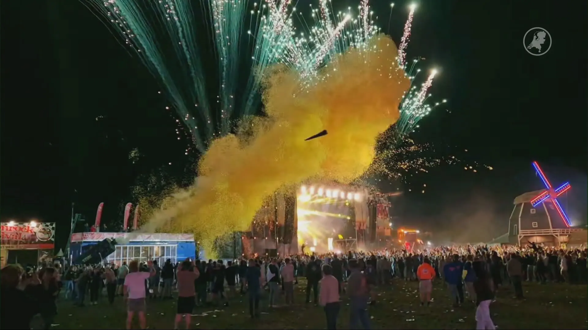 StukTV biedt excuses aan na ongeluk met confettikanon