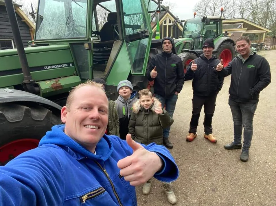 Bennie Jolink niet blij met bezoek pissige boeren van Farmers Defence Force