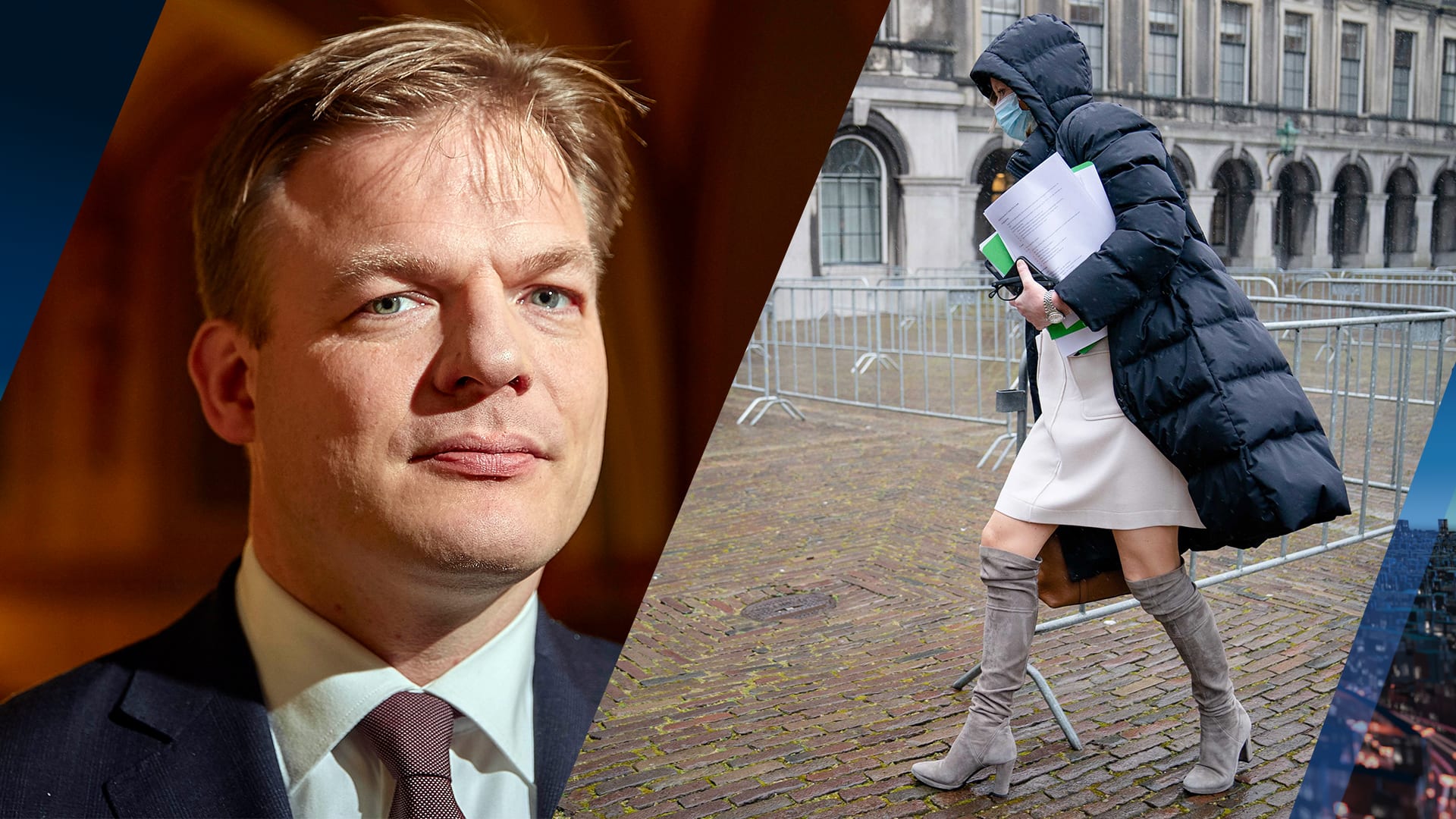 Een jaar terug leek het einde verhaal voor Rutte, nu reageert Ollongren