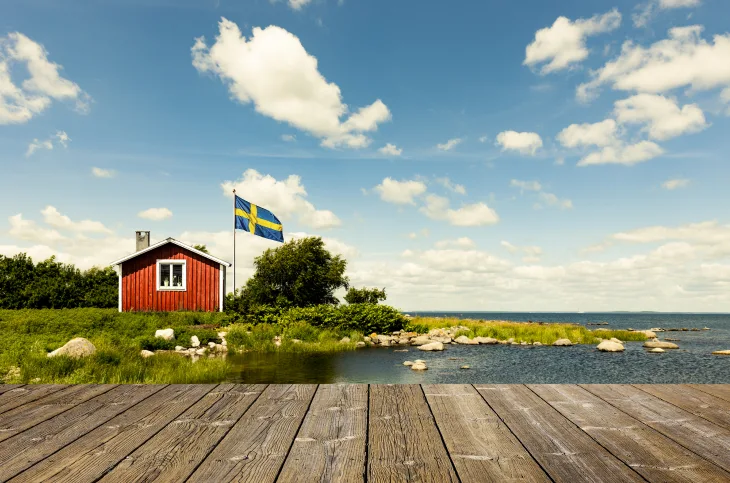Reisadvies voor bijna heel Zweden van oranje naar geel: reizen kan weer