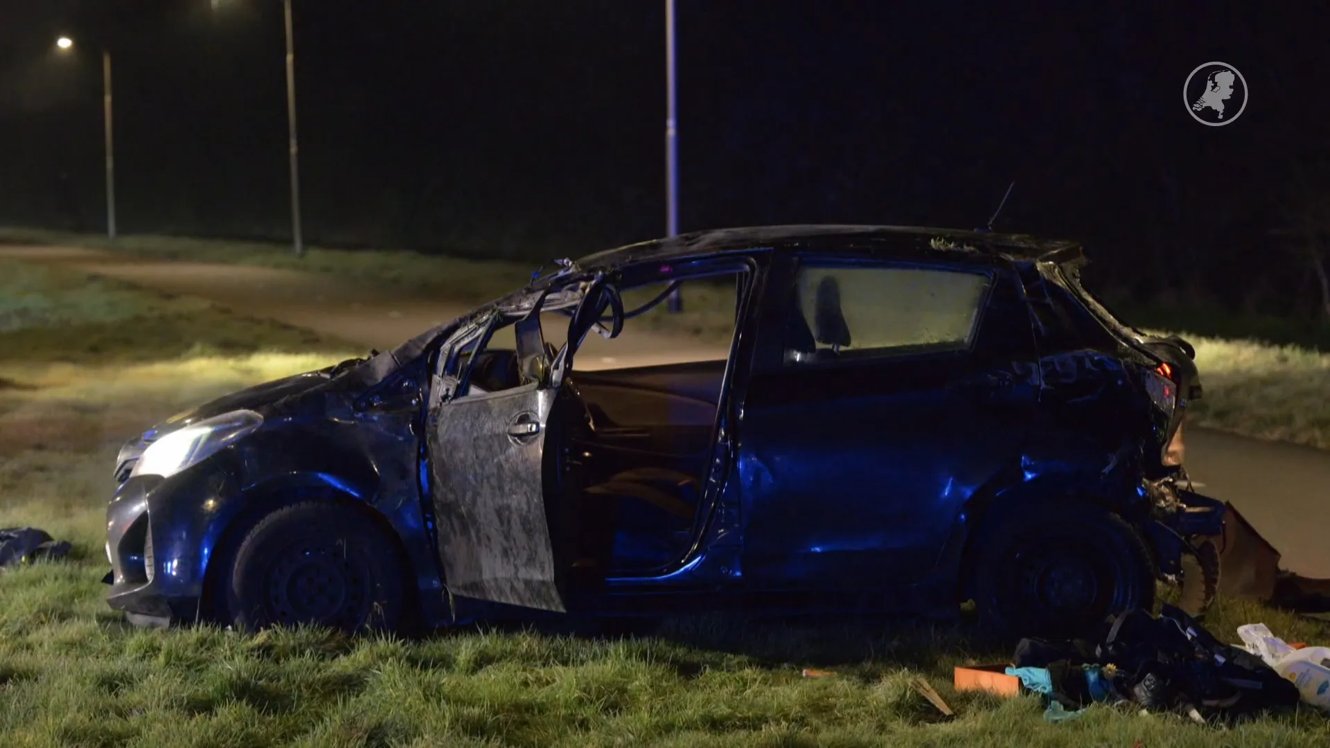 Zwangere vrouw gewond bij heftig ongeluk, dader op de vlucht