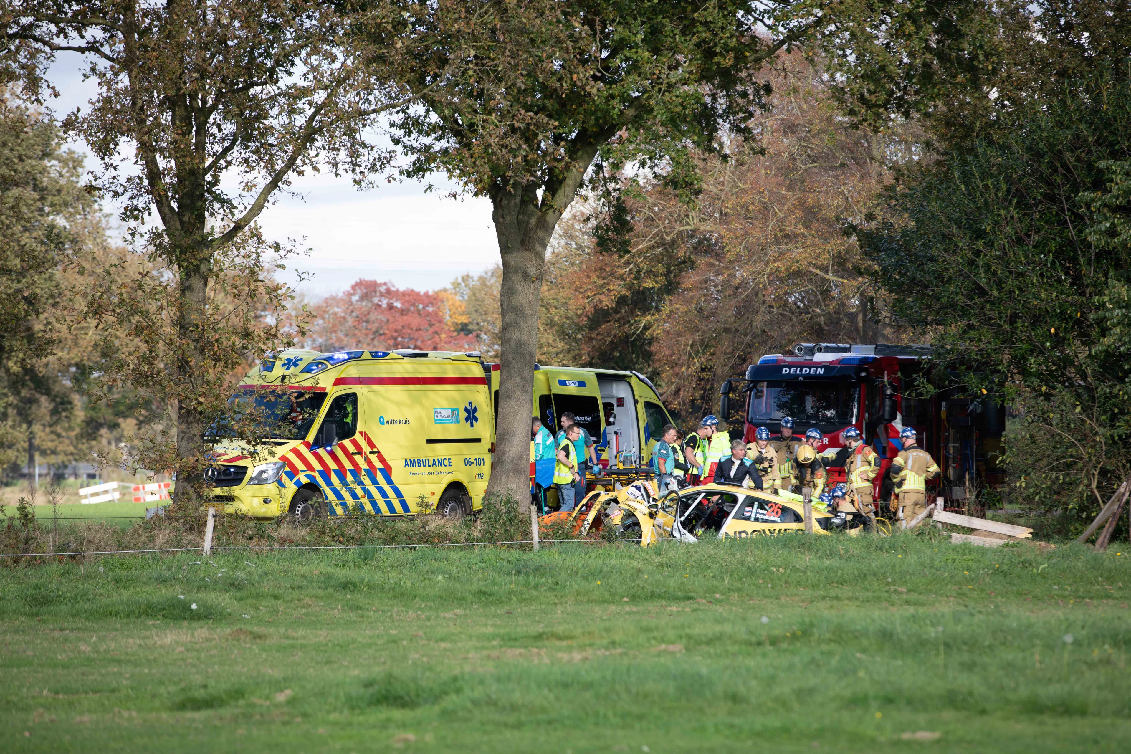 Twee gewonden bij ongeval met rally-auto in Bentelo