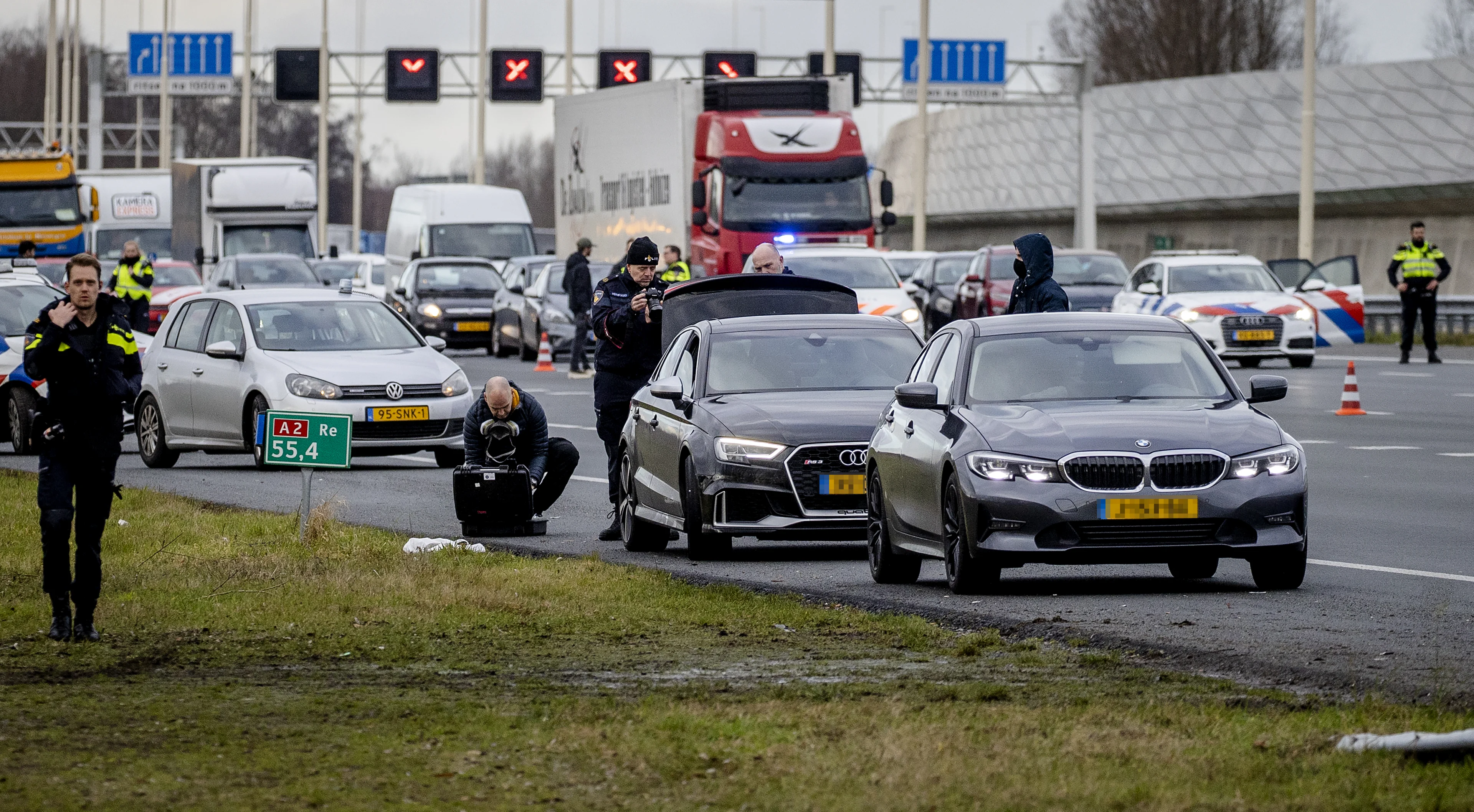Op A2 opgepakte verdachte is 36-jarige man uit Utrecht