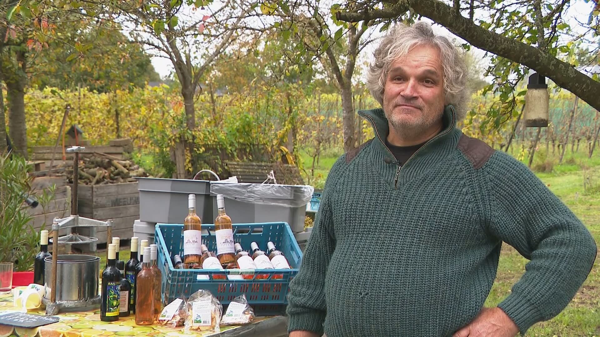 Wijnboer zit opgescheept met vierhonderd flessen oranje rosé: 'Het feestje zit nog in de fles'