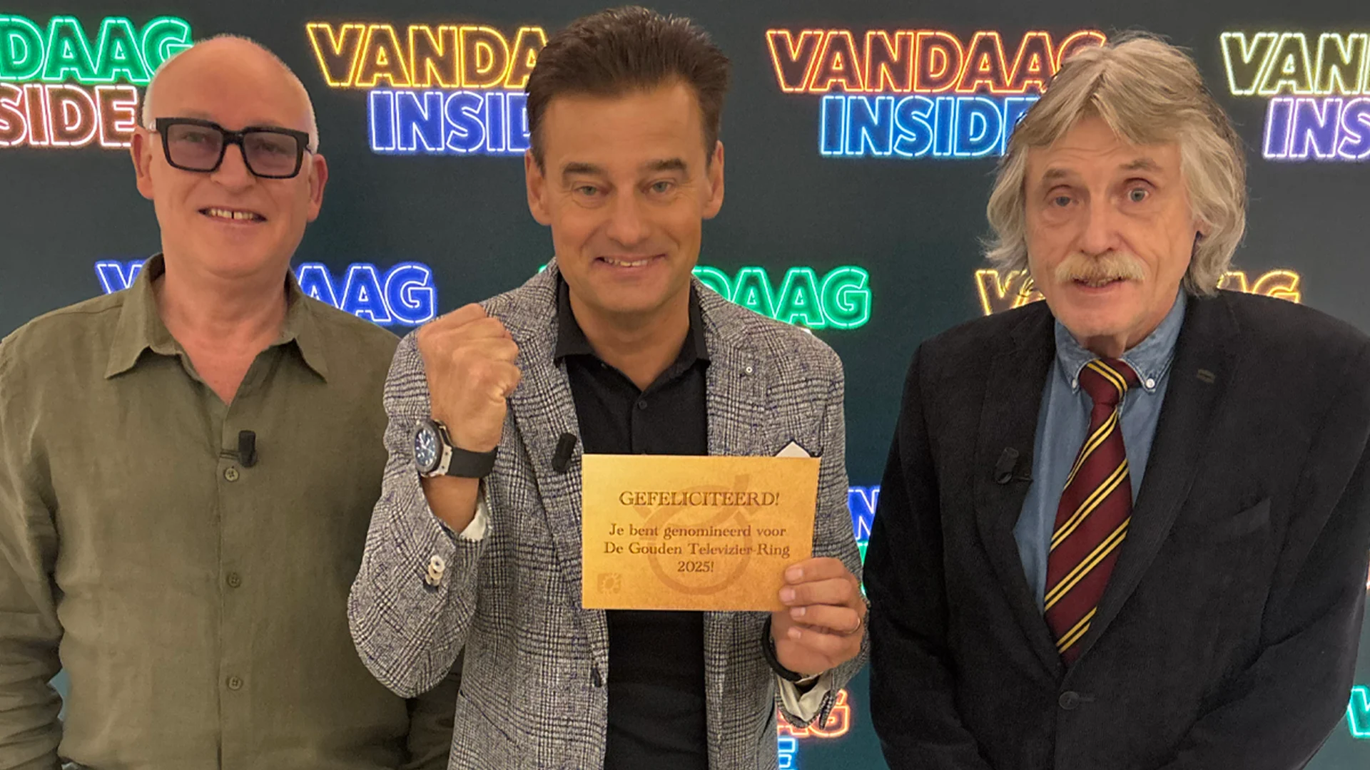 Wilfred Genee klaar voor overwinning Televizier-Ring: speech al ingestuurd