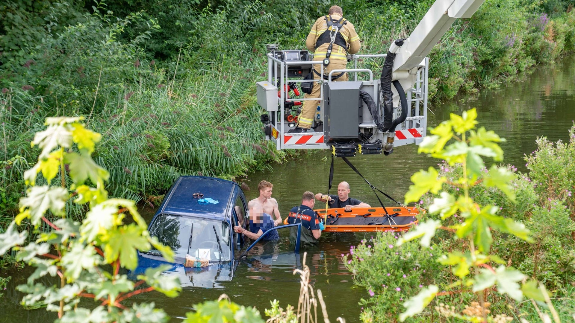 Floriaan redt oudere man uit het water in Zutphen: 'Hij was in de war' 