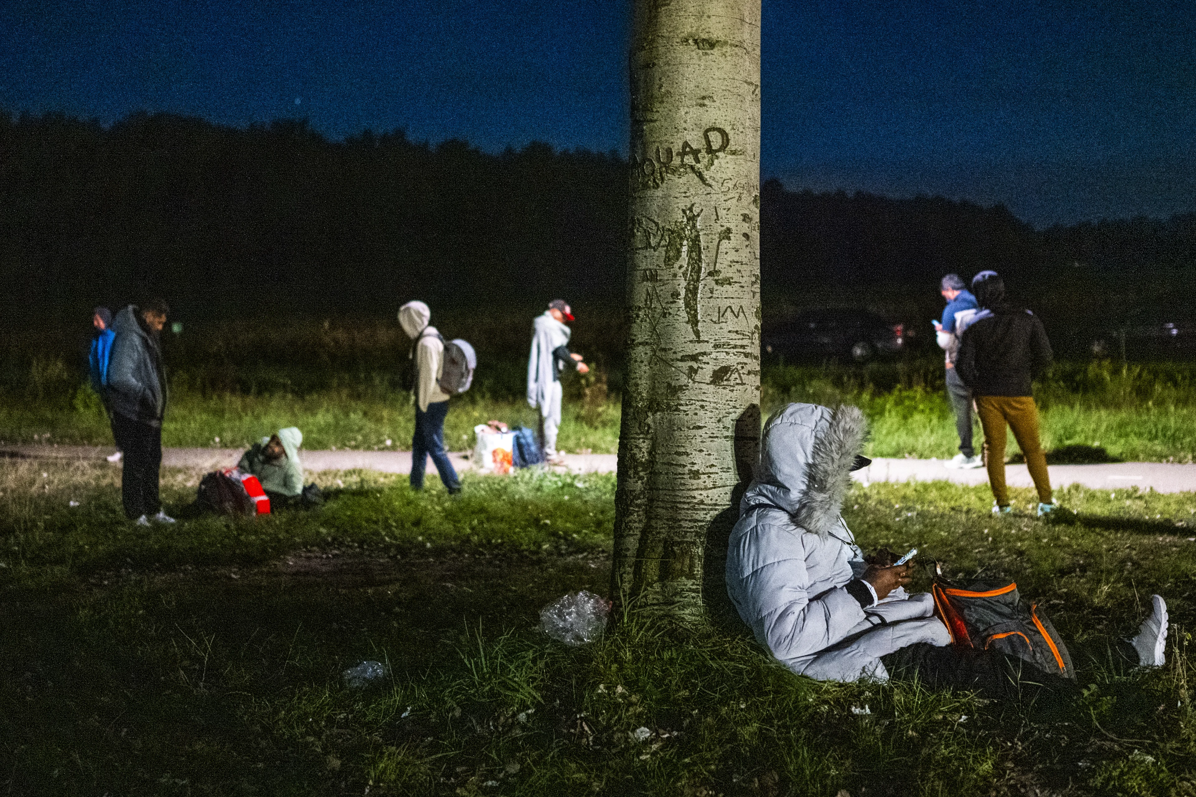 Ook komende nacht waarschijnlijk te weinig plek in Ter Apel voor asielzoekers