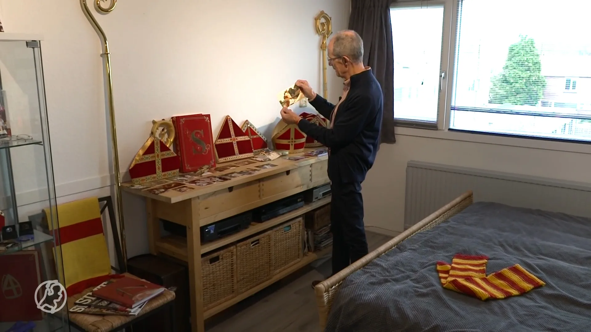 Hulpsint Paul is dit jaar onverwachts vrij vanwege Sinterklaasintocht