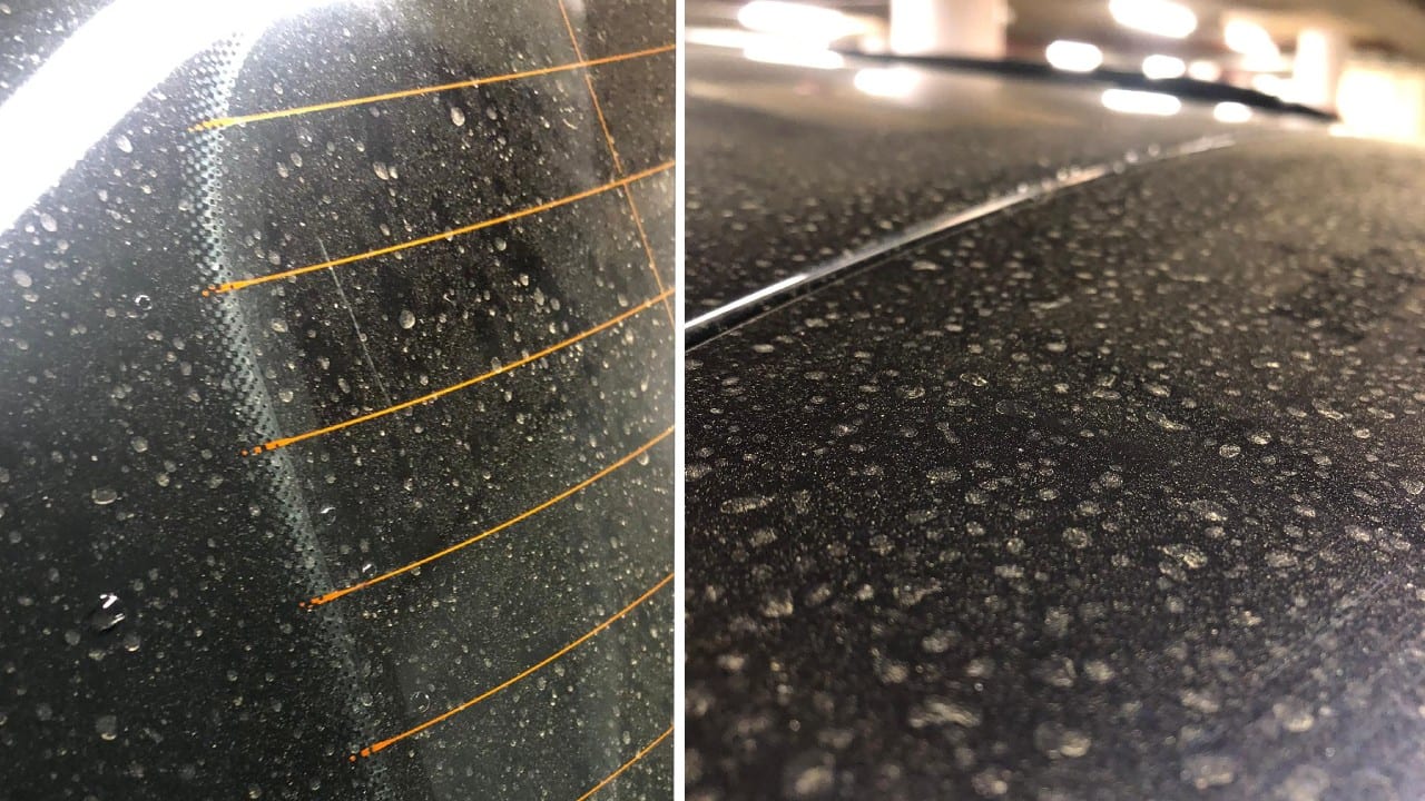 Wéér naar de carwash? Eerst pekel, toen Saharazand en nu pollen