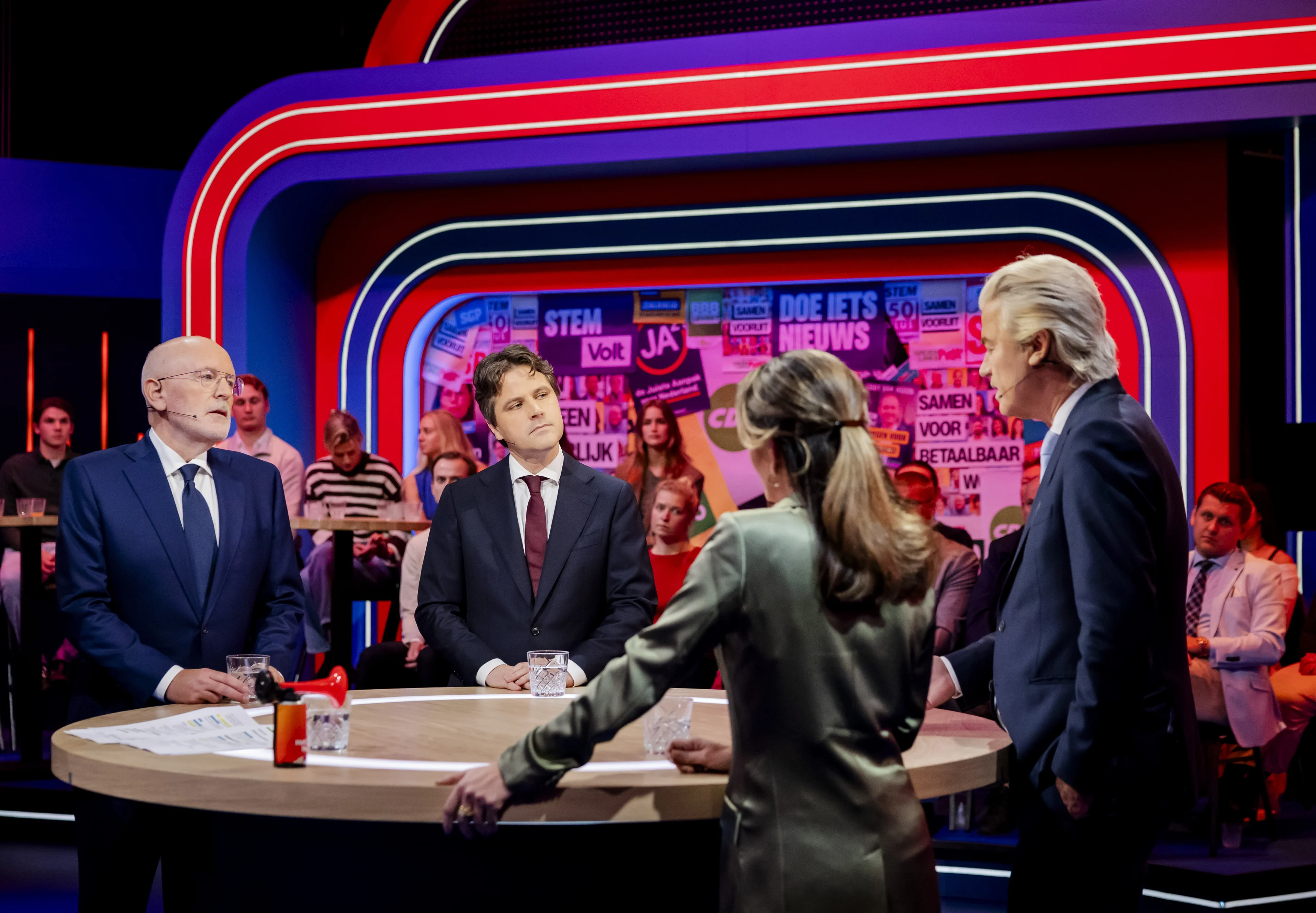 'Minder door elkaar geschreeuwd': zo kijken lijsttrekkers terug op Het Debat van Nederland