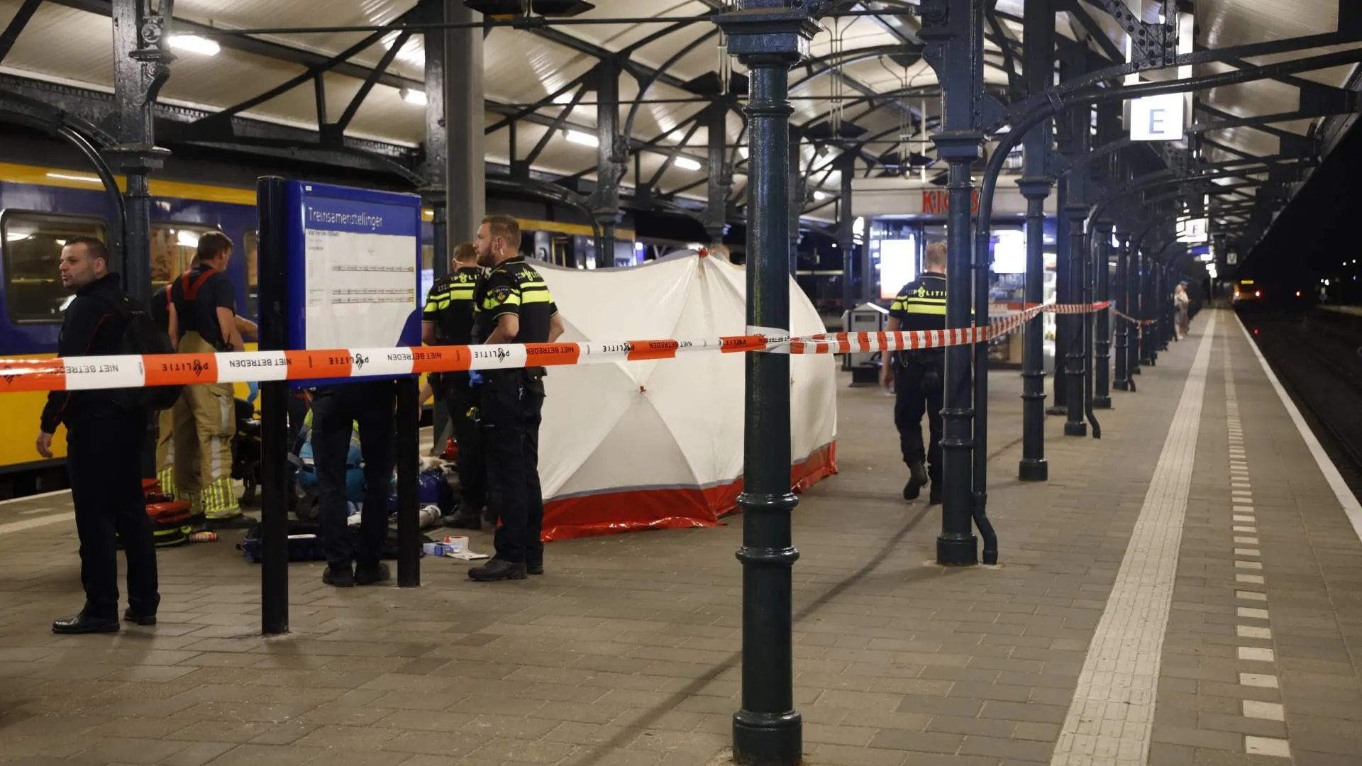 Machinist Willem ziet collega voor zijn ogen overlijden op station Hilversum