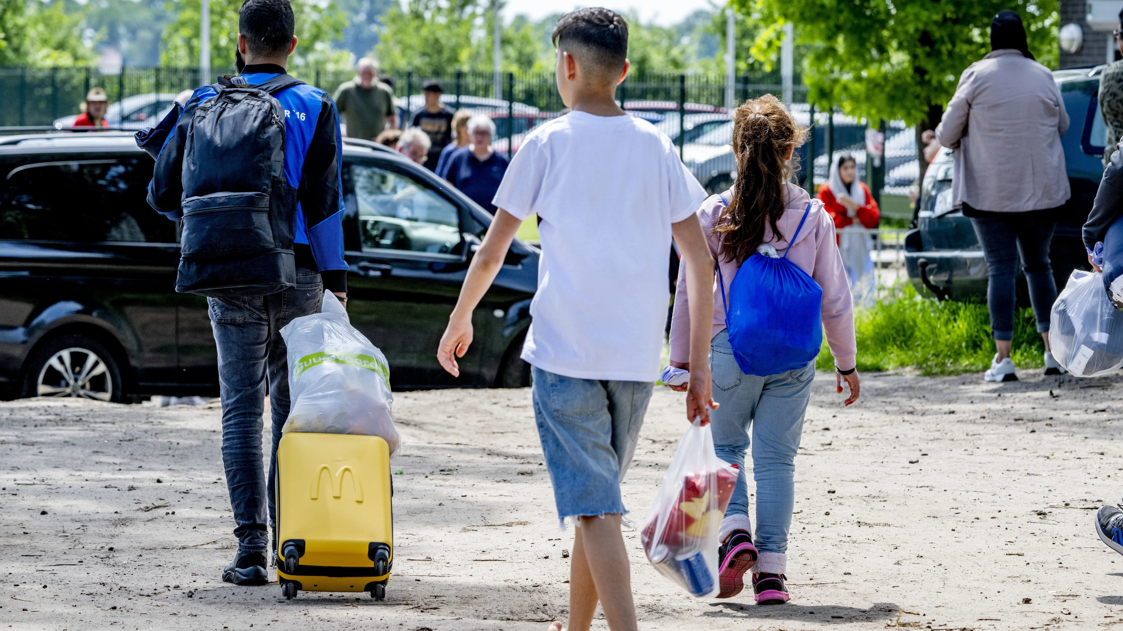 Deel vluchtelingen Ter Apel opgevangen op riviercruiseschip