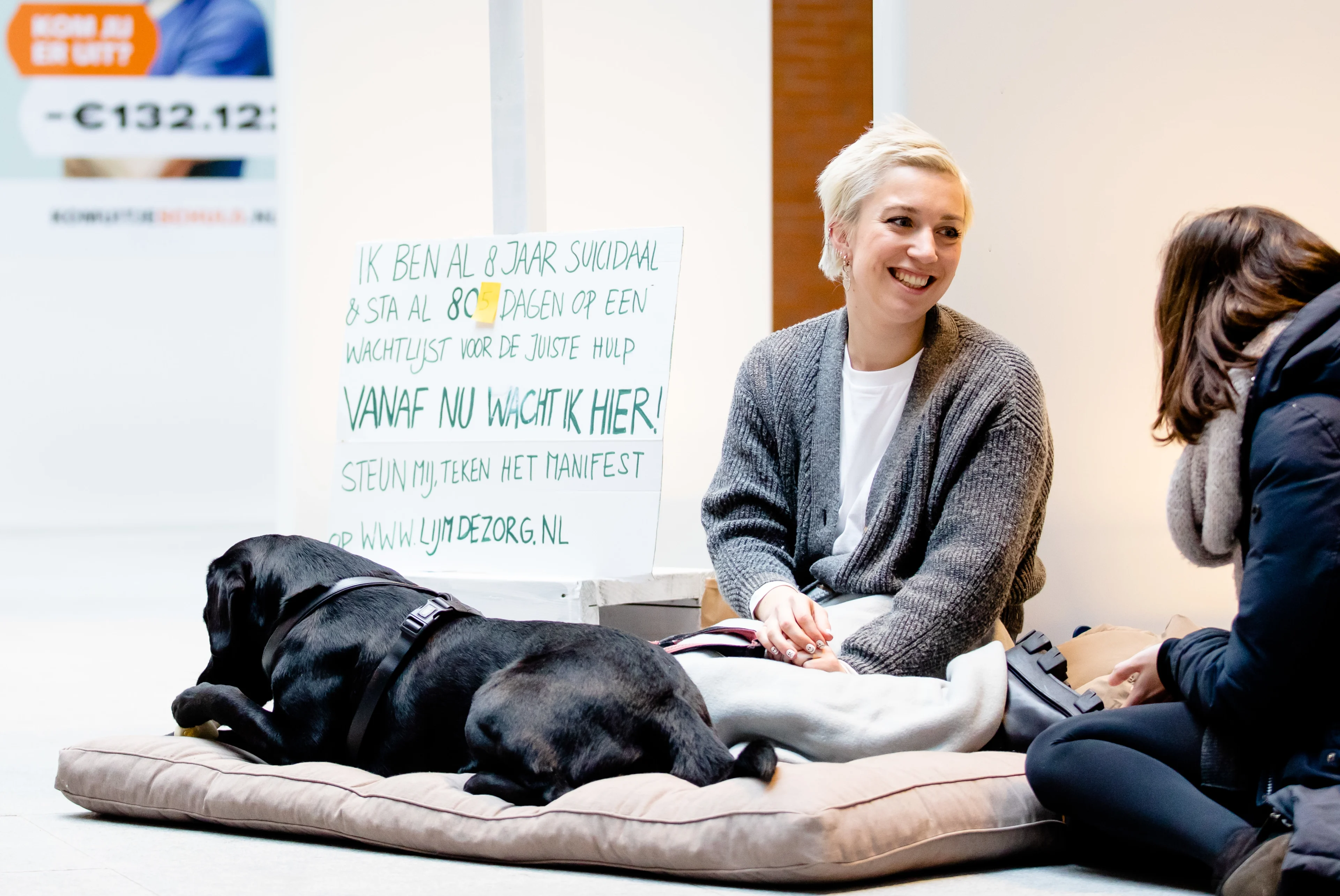 Actie suïcidale Charlotte succesvol; ministerie grijpt in als mensen niet op tijd acute mentale zorg krijgen