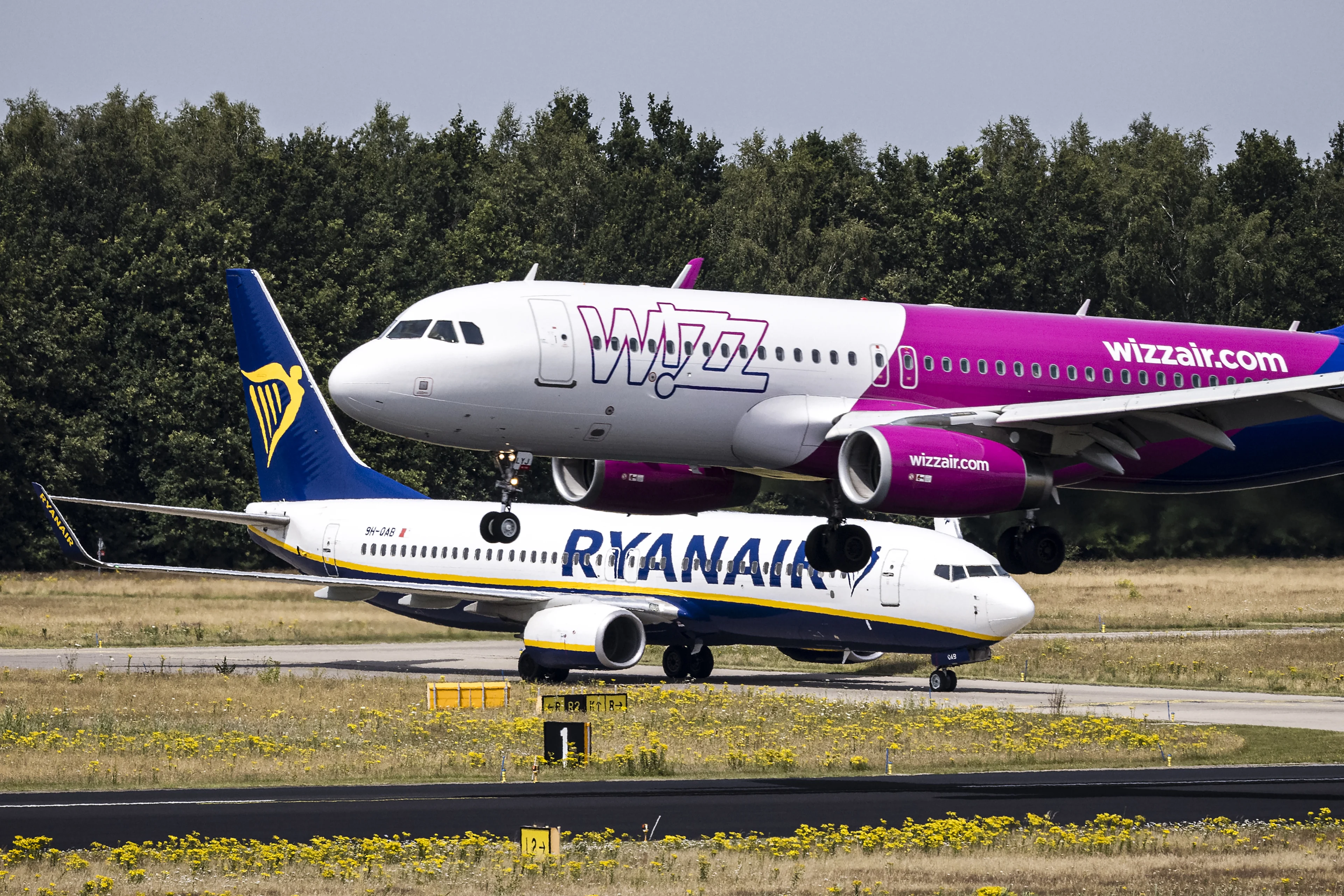 Vliegtuig in de problemen tijdens opstijgen vanaf Eindhoven Airport
