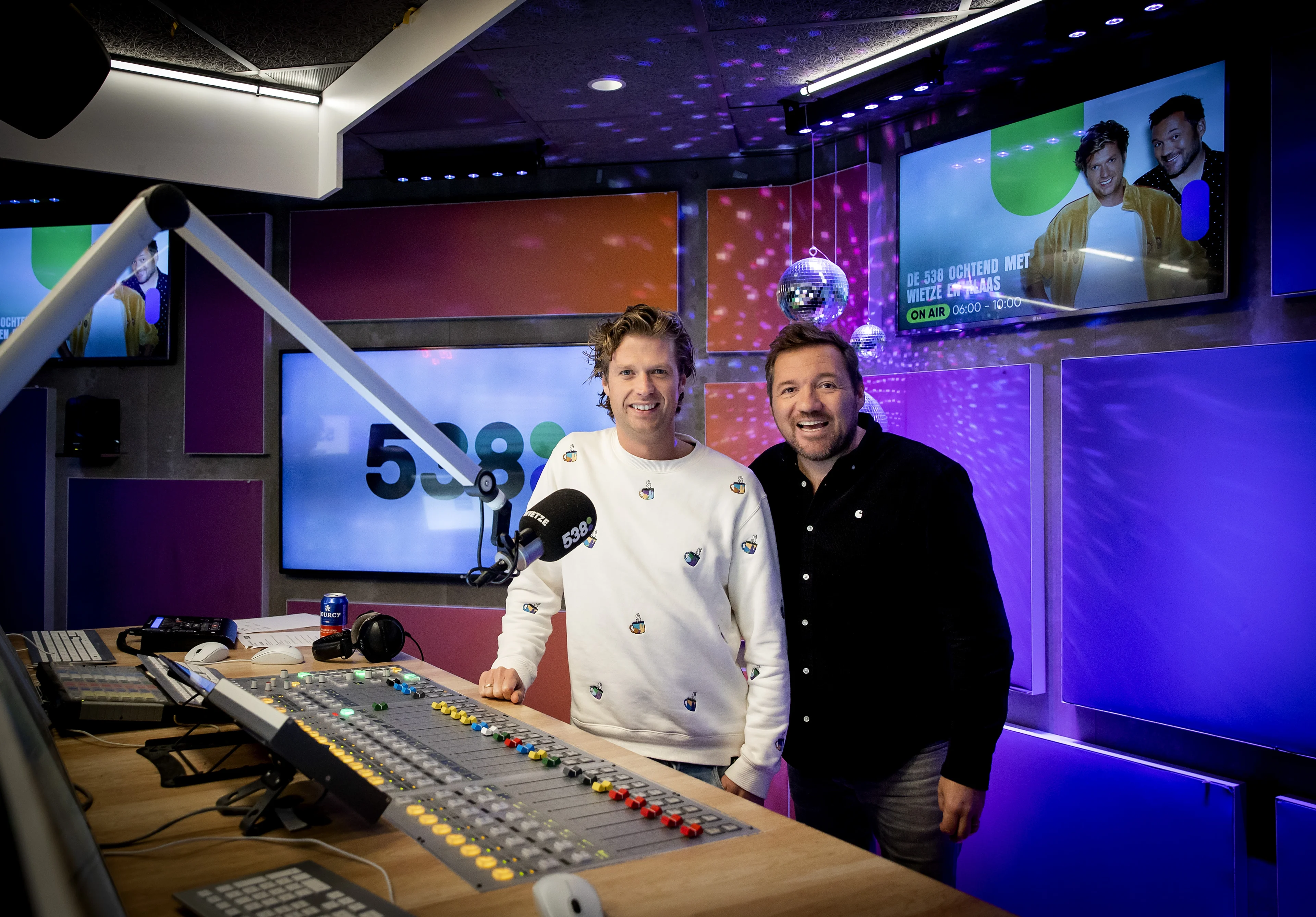 Wietze en Klaas sluiten laatste 538-show af: ‘One hell of a ride’