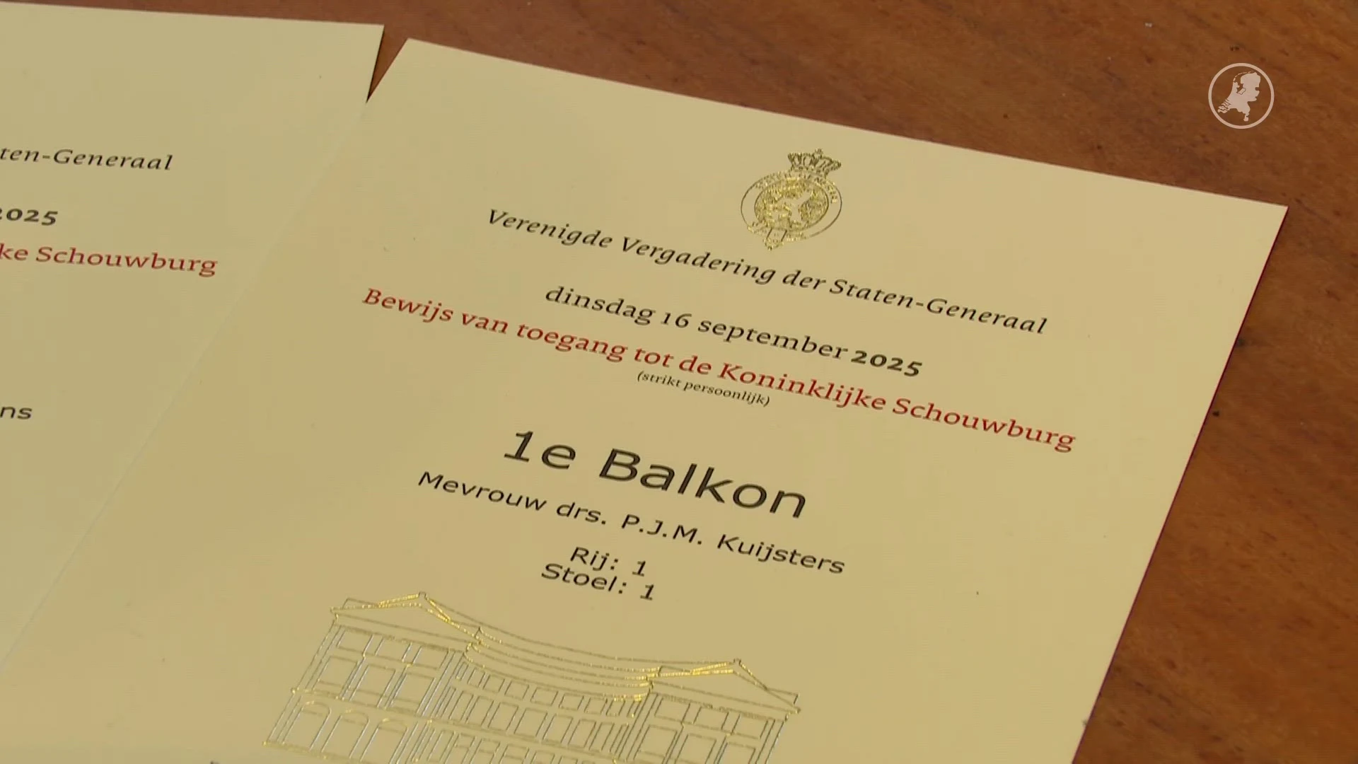 Ouders overleden Sara aanwezig bij Troonrede: 'Ze zou gillen van enthousiasme'