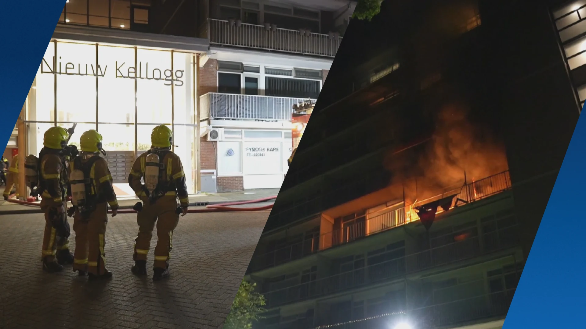 Uitslaande brand in Rotterdams flatgebouw: meerdere mensen geëvacueerd